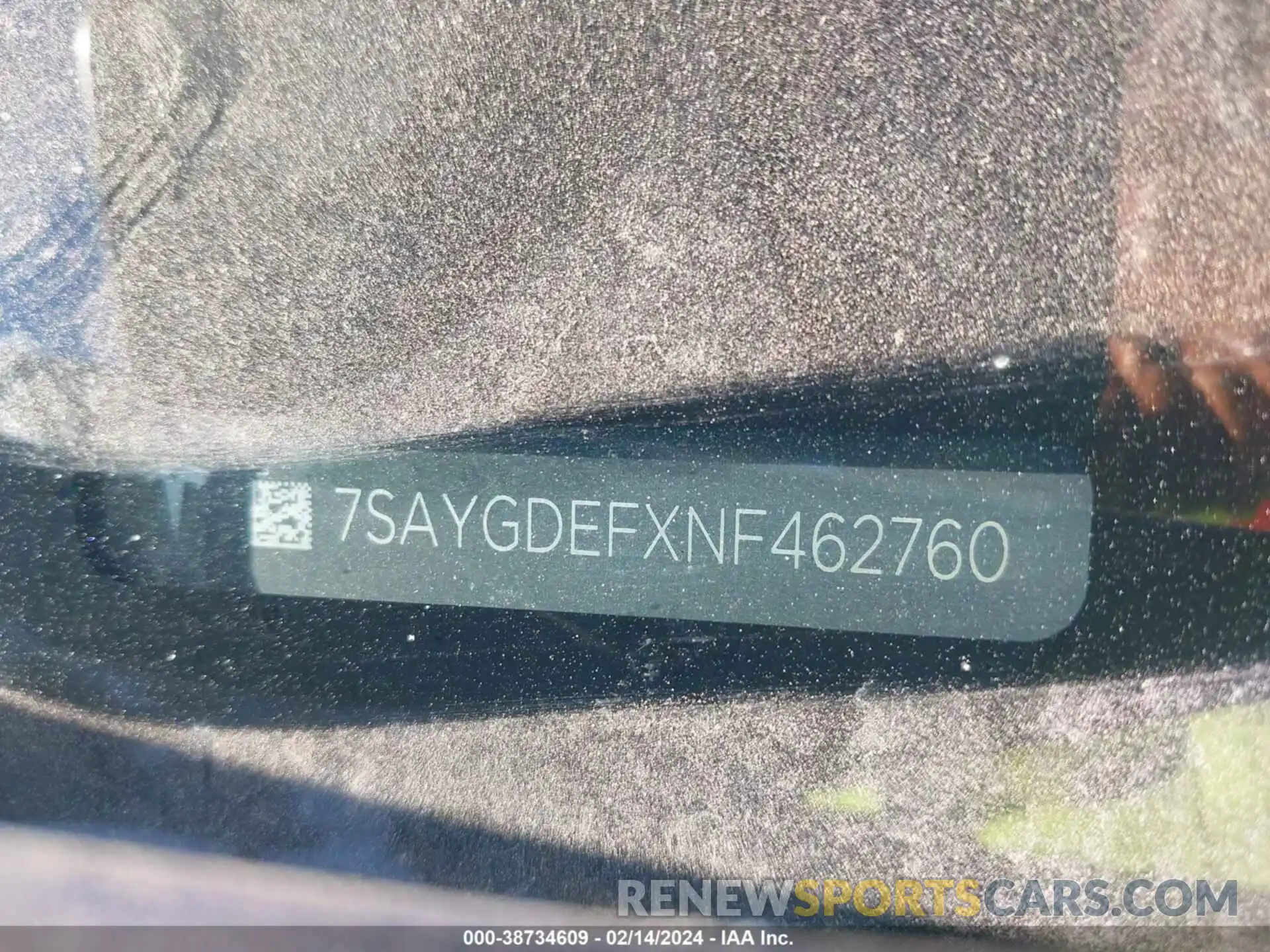 9 Photograph of a damaged car 7SAYGDEFXNF462760 TESLA MODEL Y 2022