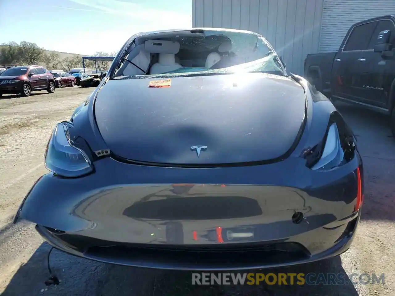 5 Photograph of a damaged car 7SAYGAEE1PF945465 TESLA MODEL Y 2023