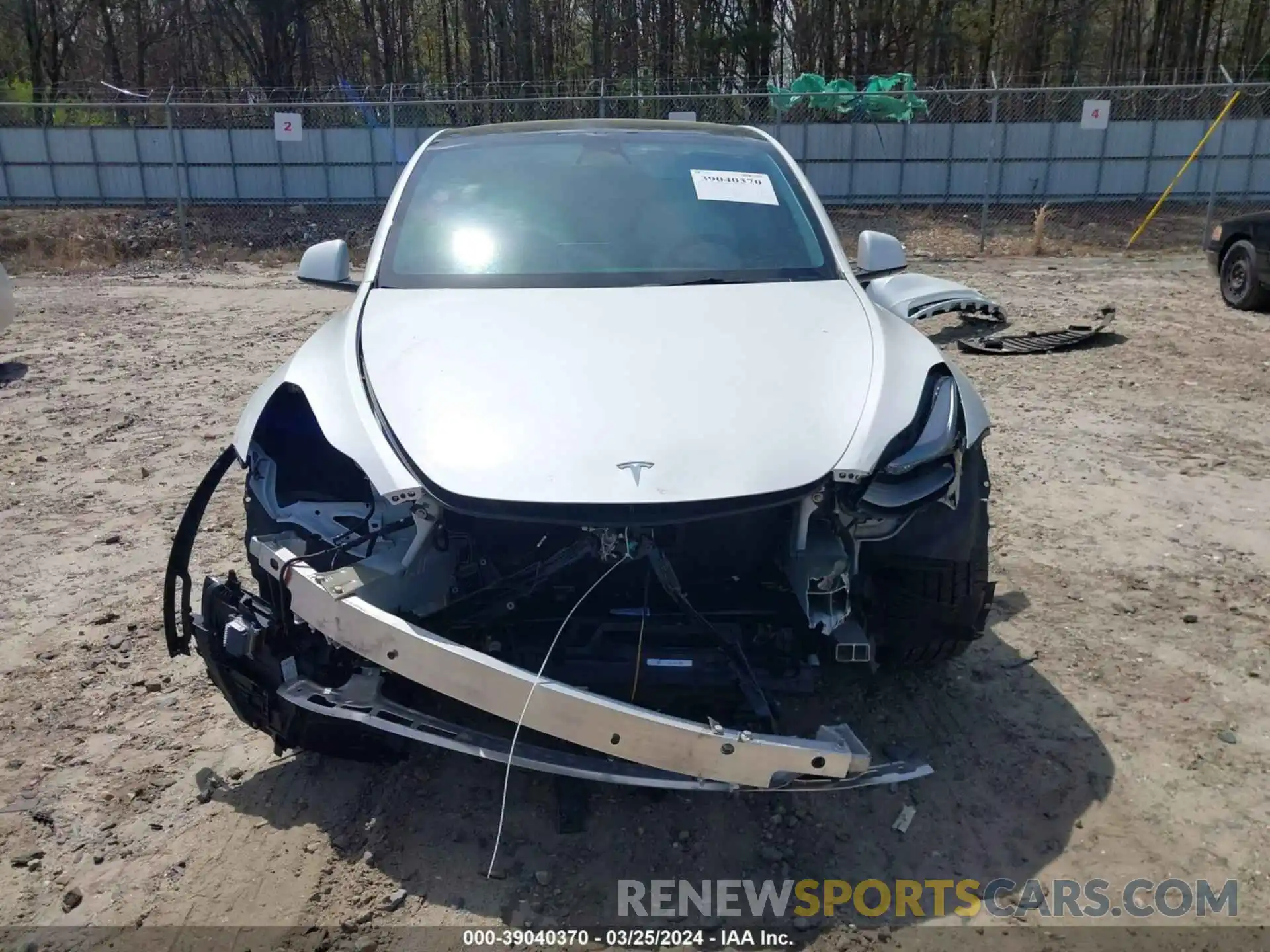 13 Фотография поврежденного автомобиля 7SAYGAEE2PF660094 TESLA MODEL Y 2023