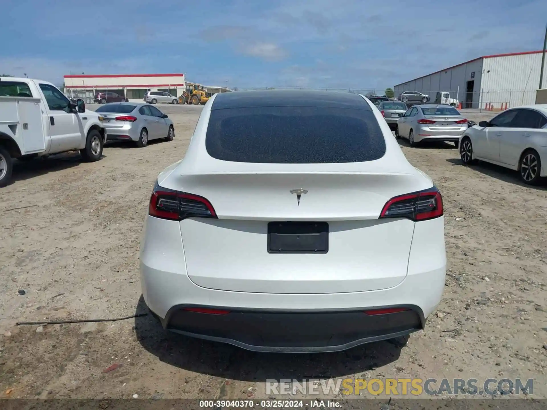 17 Photograph of a damaged car 7SAYGAEE2PF660094 TESLA MODEL Y 2023