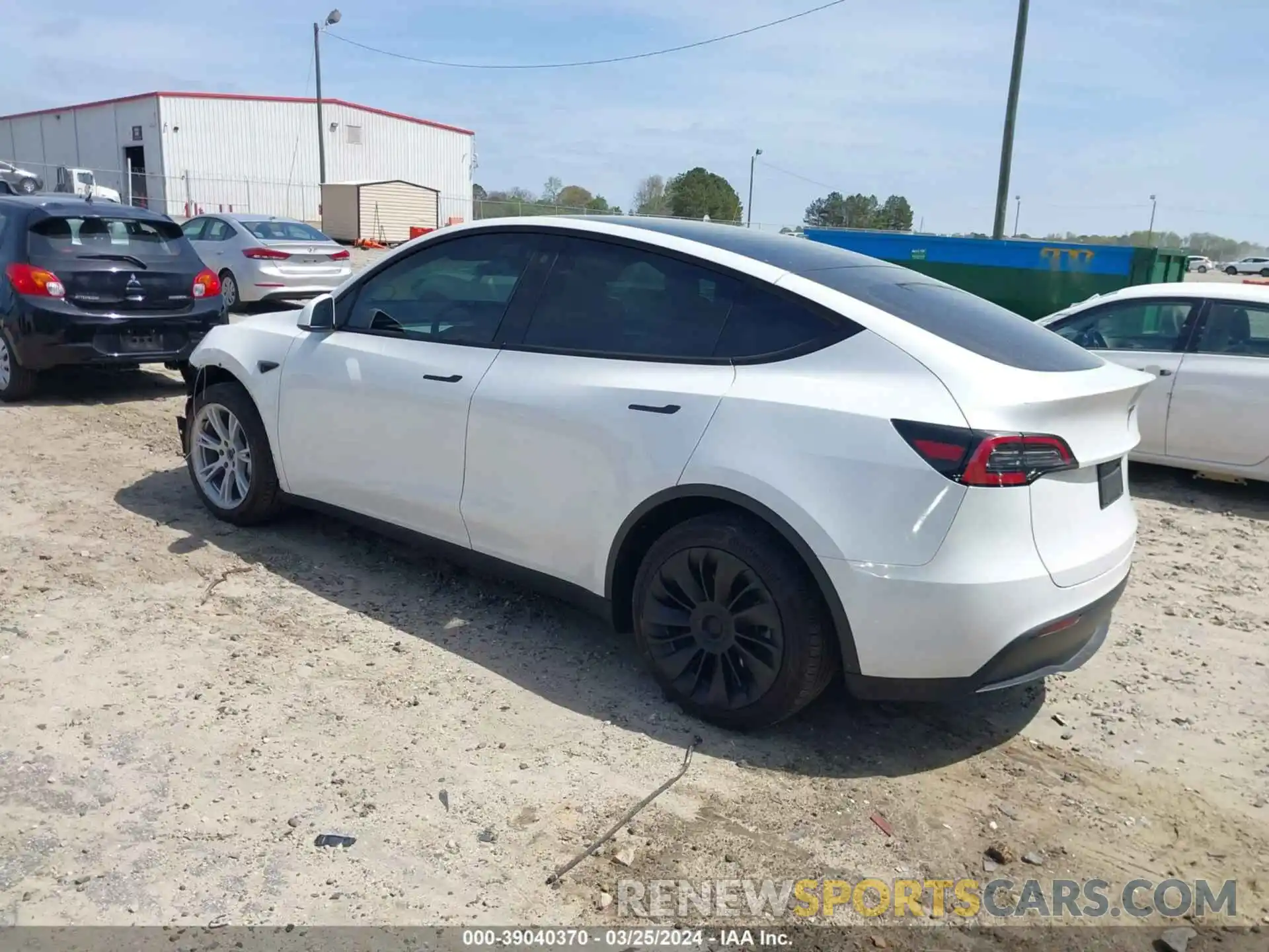 3 Photograph of a damaged car 7SAYGAEE2PF660094 TESLA MODEL Y 2023