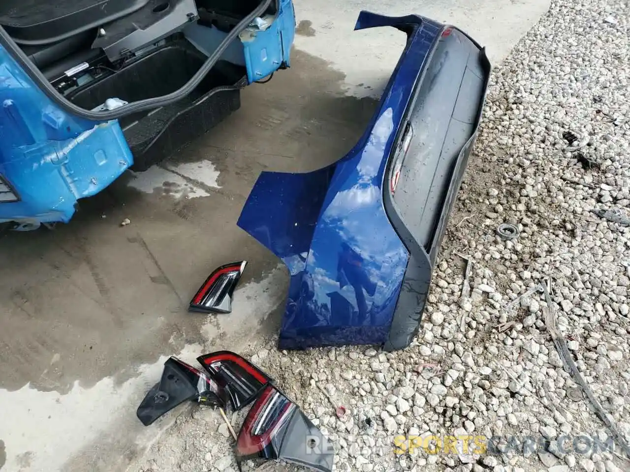 12 Photograph of a damaged car 7SAYGAEE2PF669815 TESLA MODEL Y 2023