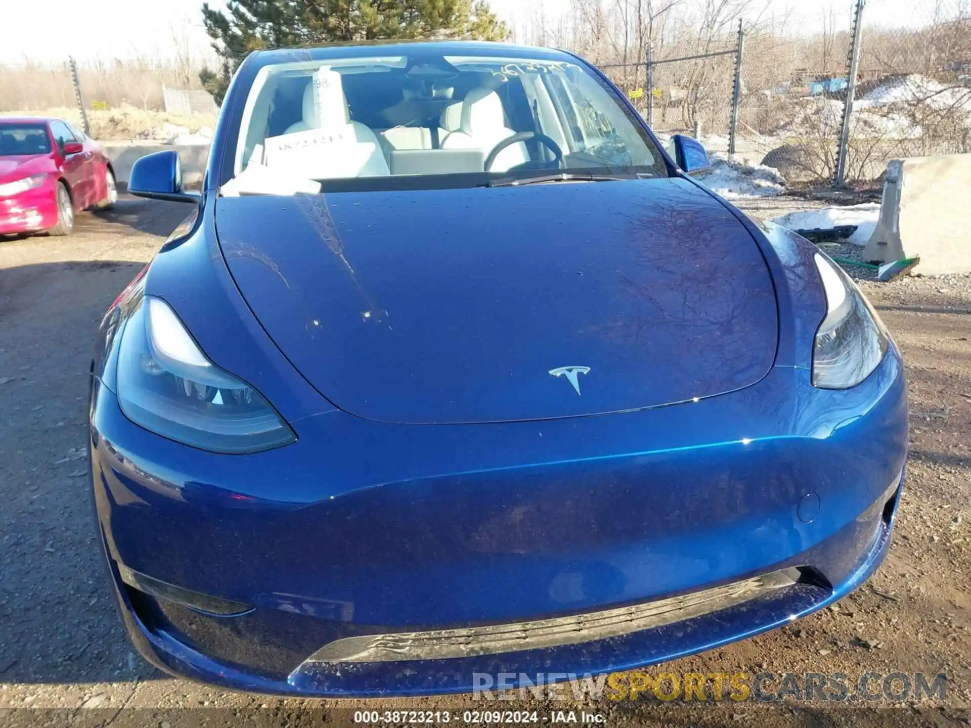 12 Фотография поврежденного автомобиля 7SAYGAEE2PF886331 TESLA MODEL Y 2023