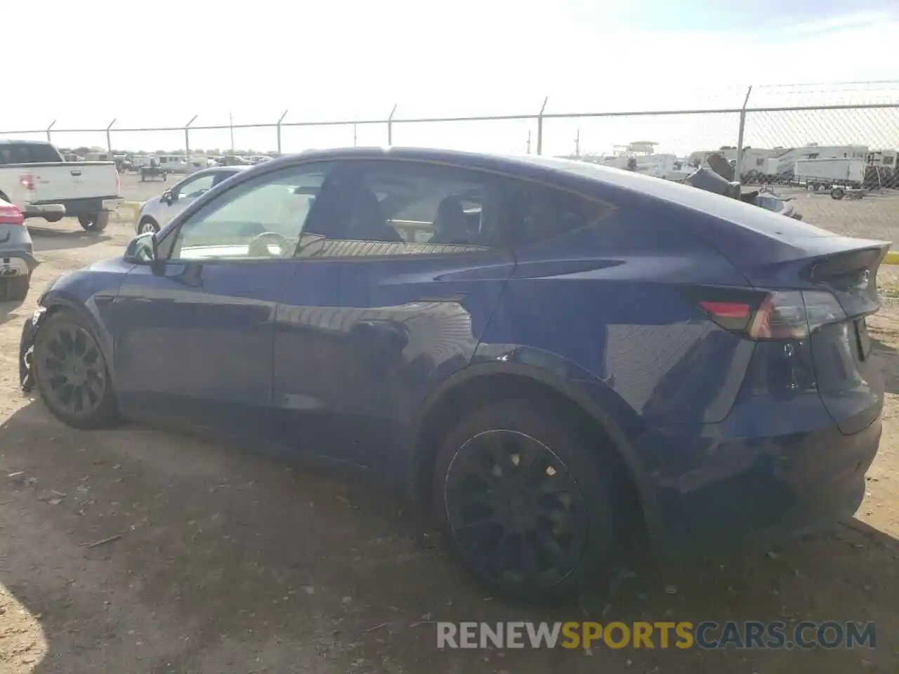 2 Photograph of a damaged car 7SAYGAEE3PF648262 TESLA MODEL Y 2023