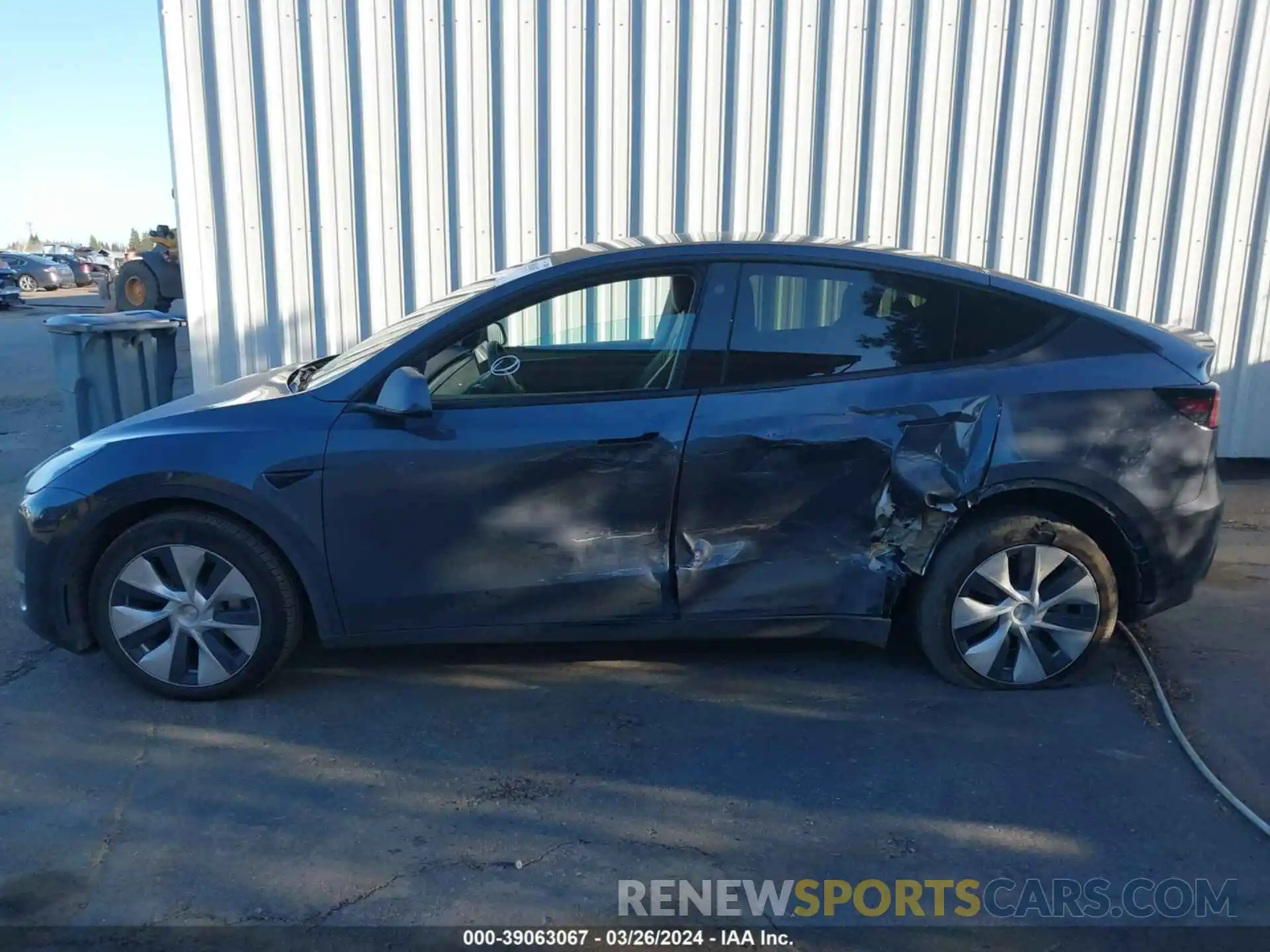 14 Photograph of a damaged car 7SAYGAEE4PF632779 TESLA MODEL Y 2023