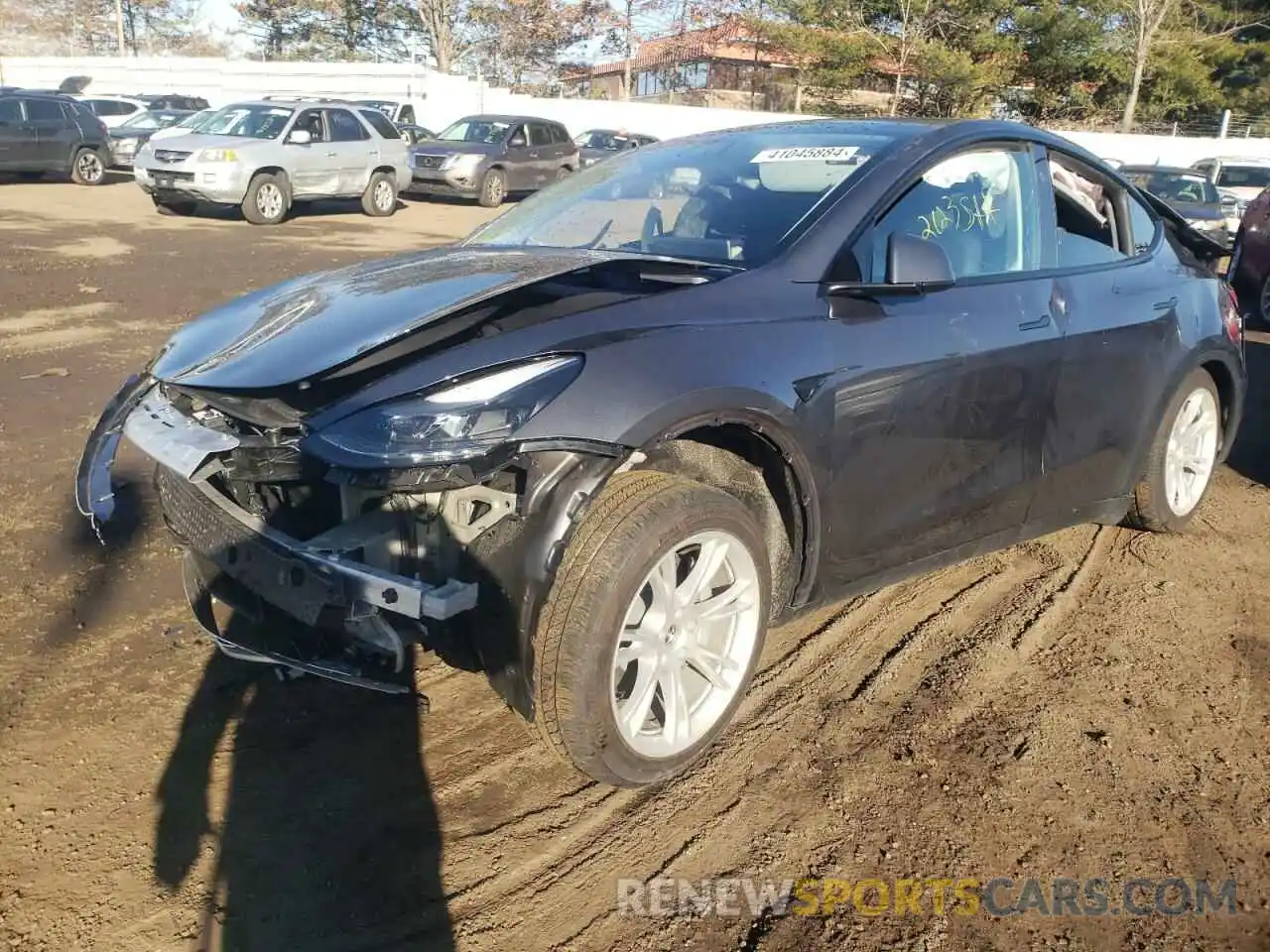 1 Photograph of a damaged car 7SAYGAEE4PF914436 TESLA MODEL Y 2023