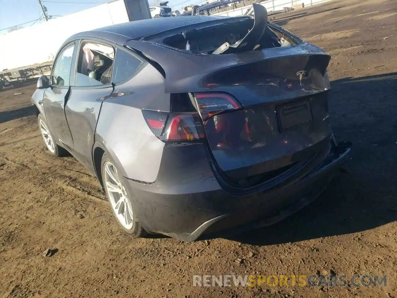 2 Photograph of a damaged car 7SAYGAEE4PF914436 TESLA MODEL Y 2023