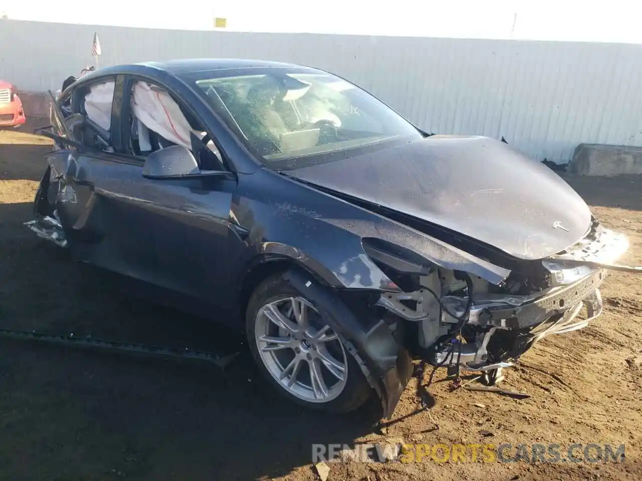 4 Photograph of a damaged car 7SAYGAEE4PF914436 TESLA MODEL Y 2023