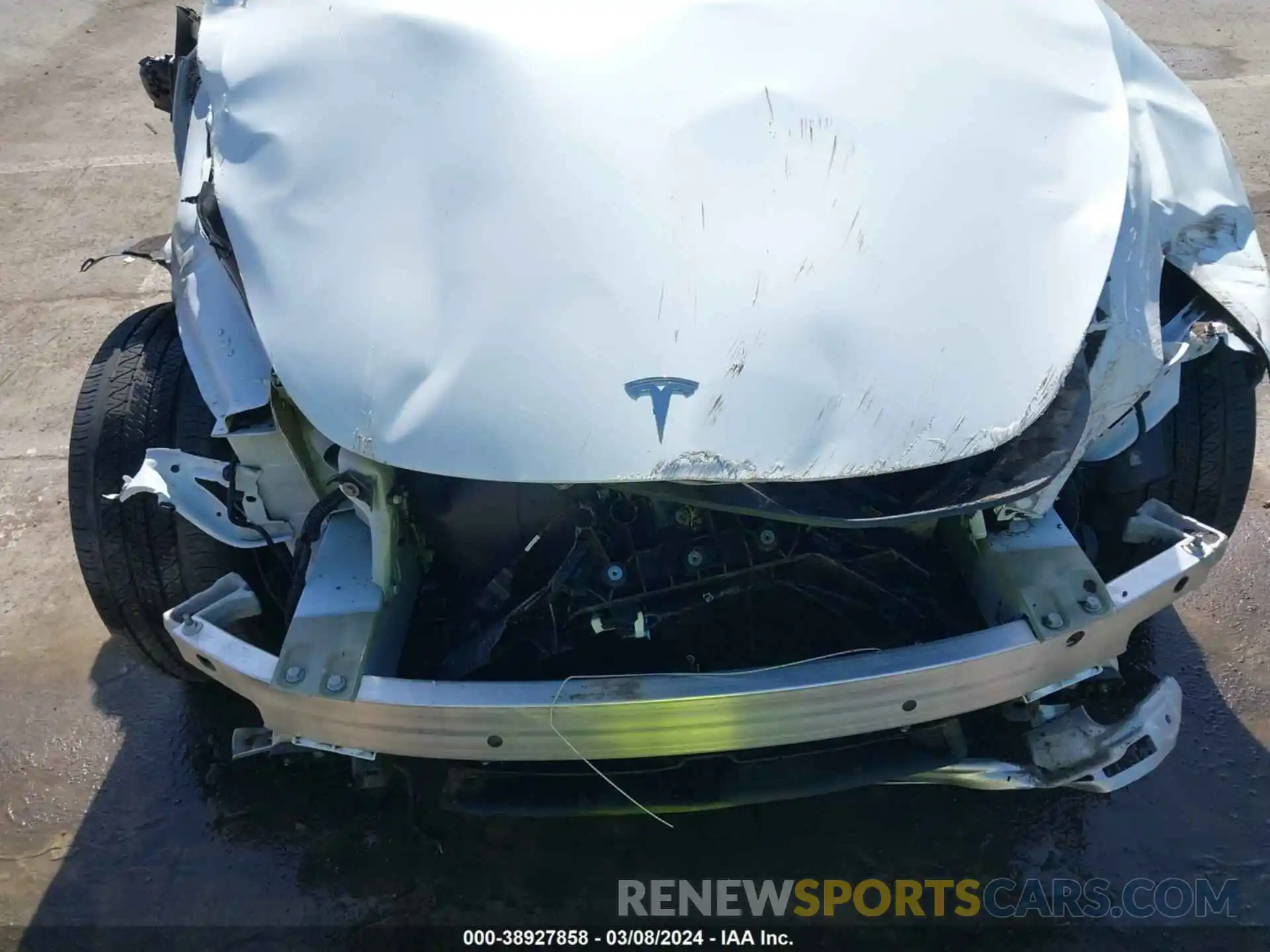 6 Photograph of a damaged car 7SAYGAEE6PF627972 TESLA MODEL Y 2023