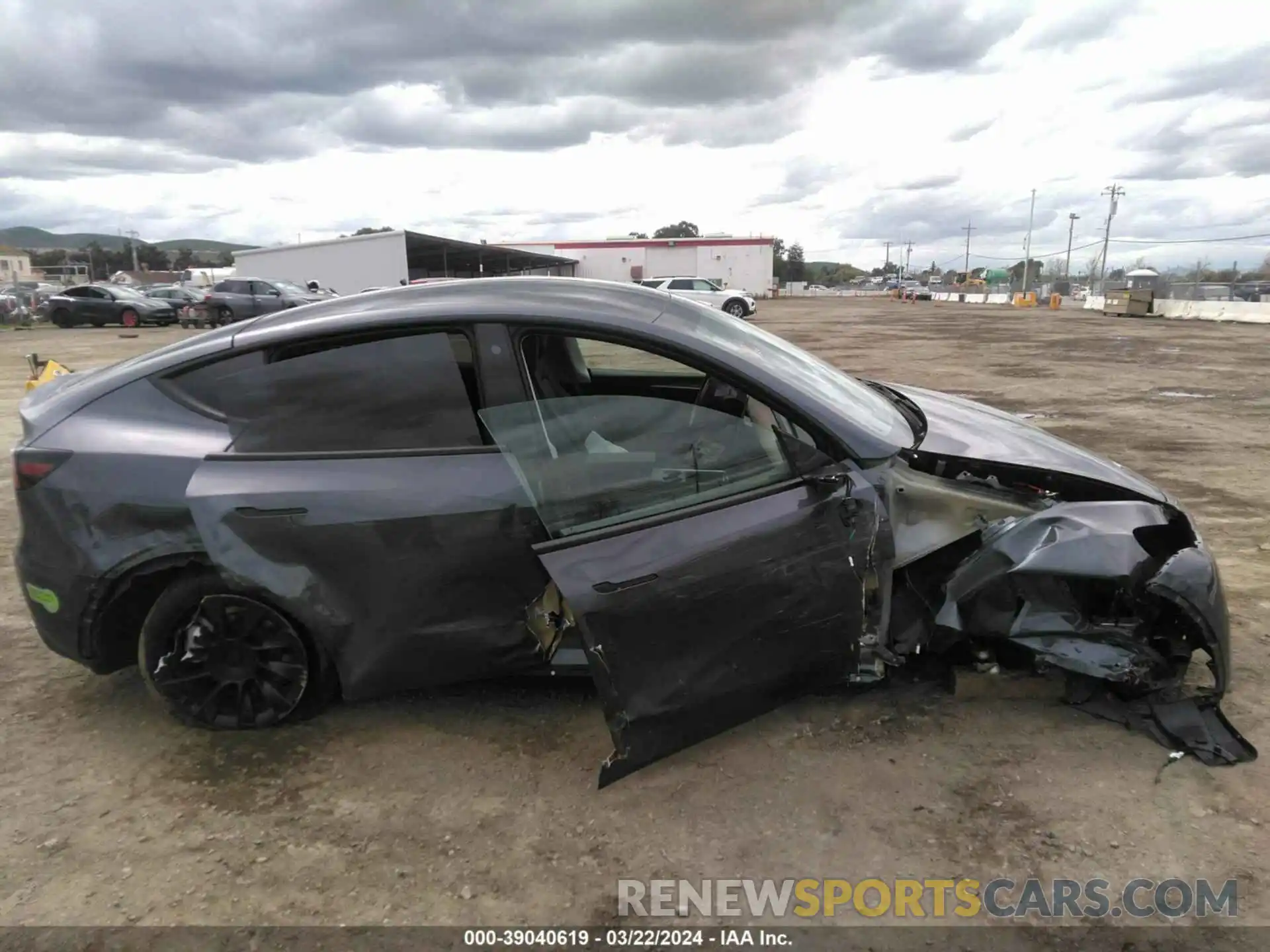 12 Photograph of a damaged car 7SAYGAEE7PF687274 TESLA MODEL Y 2023