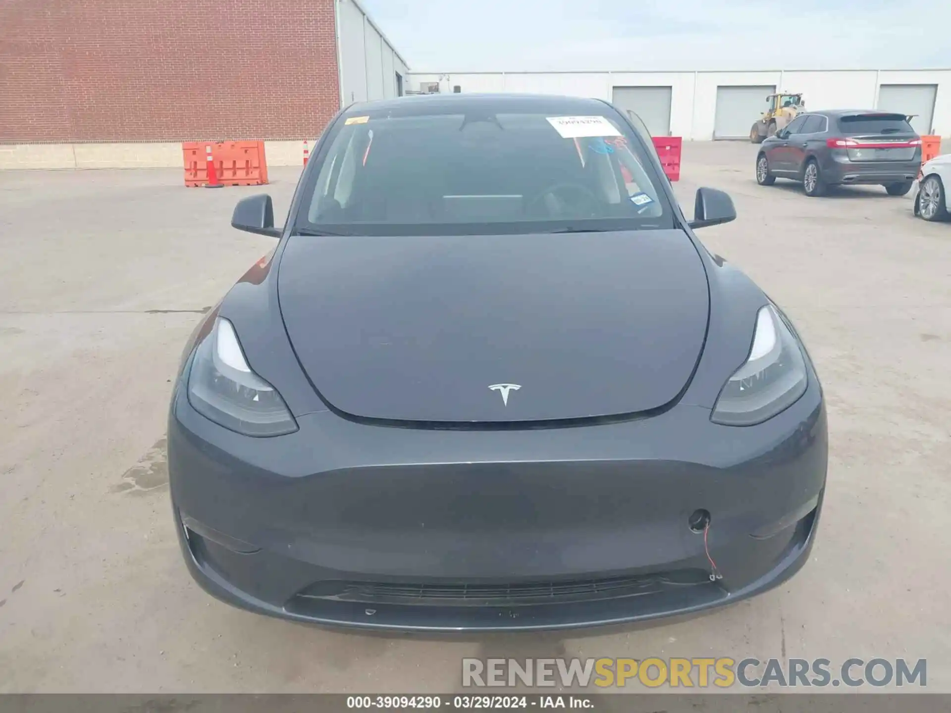 11 Фотография поврежденного автомобиля 7SAYGAEE7PF768825 TESLA MODEL Y 2023