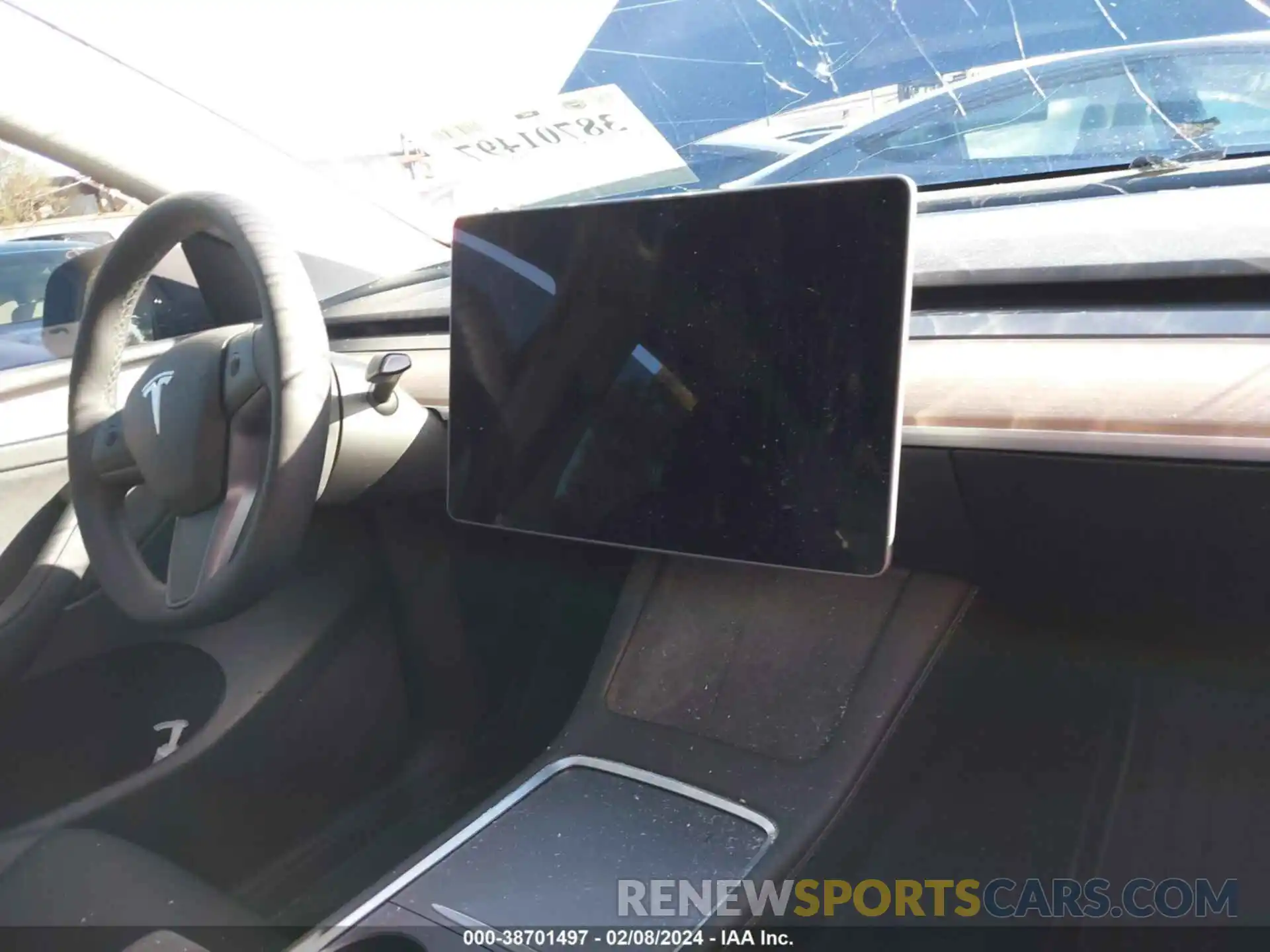 7 Photograph of a damaged car 7SAYGAEE7PF916777 TESLA MODEL Y 2023