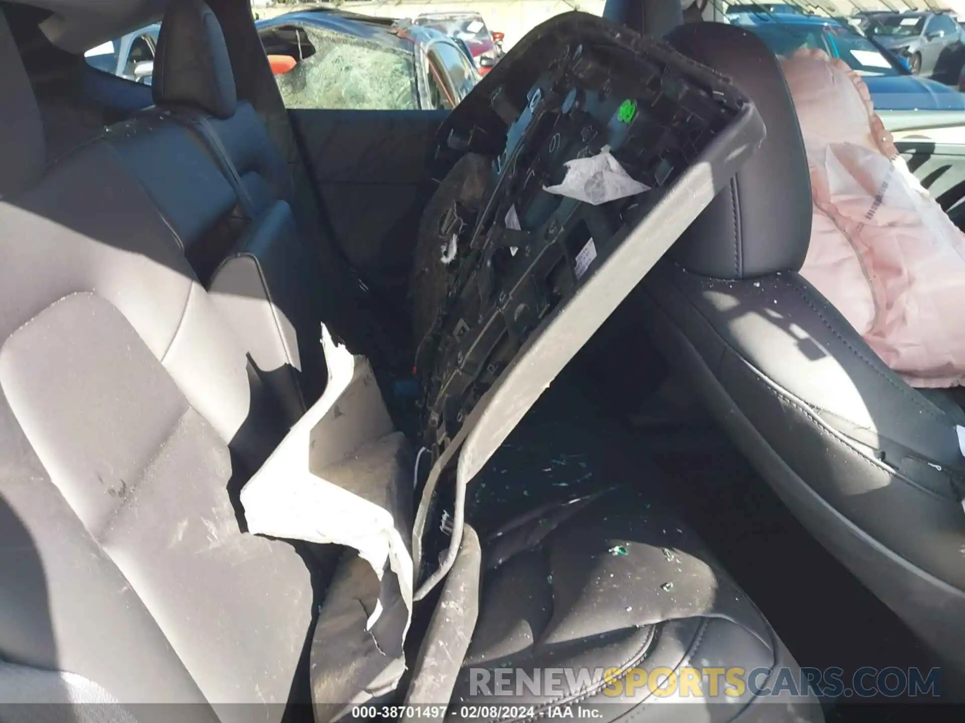 8 Photograph of a damaged car 7SAYGAEE7PF916777 TESLA MODEL Y 2023