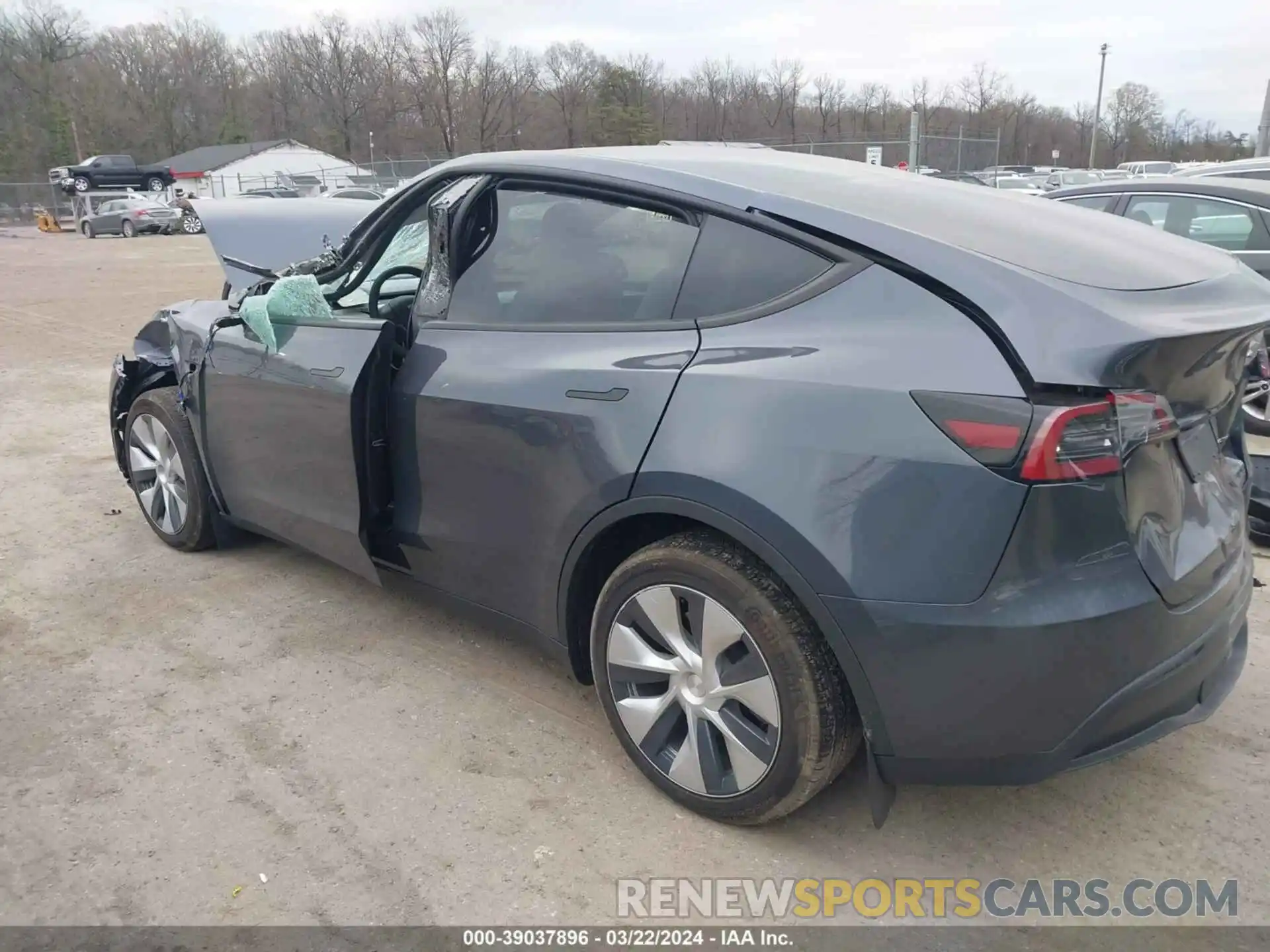 3 Photograph of a damaged car 7SAYGAEE7PF967518 TESLA MODEL Y 2023