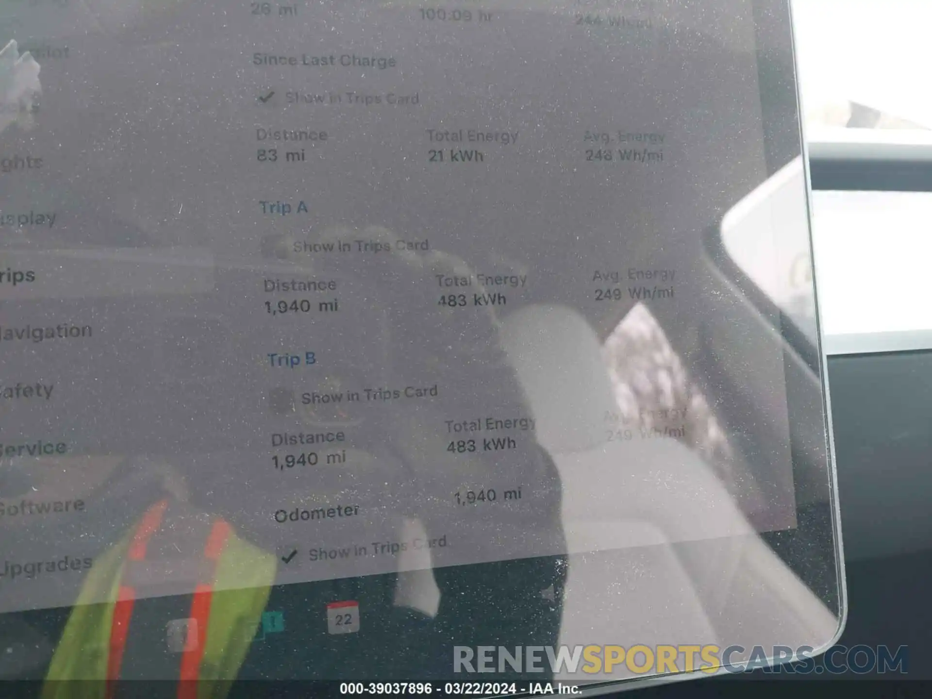 7 Photograph of a damaged car 7SAYGAEE7PF967518 TESLA MODEL Y 2023