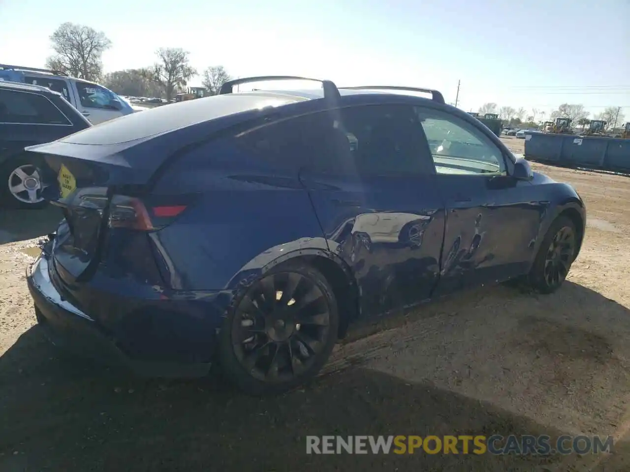 3 Photograph of a damaged car 7SAYGAEE8PF666174 TESLA MODEL Y 2023