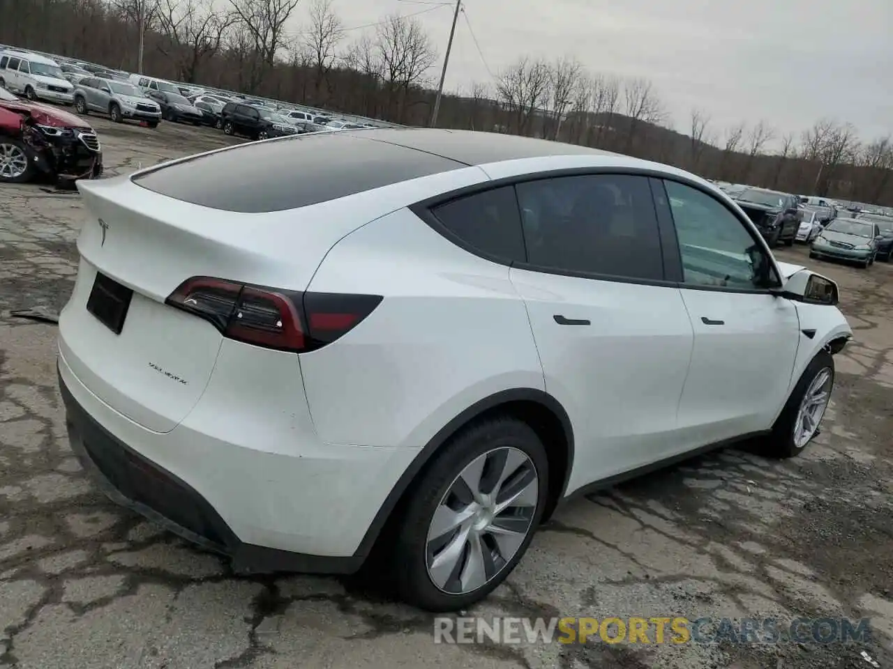 3 Photograph of a damaged car 7SAYGAEE8PF668829 TESLA MODEL Y 2023