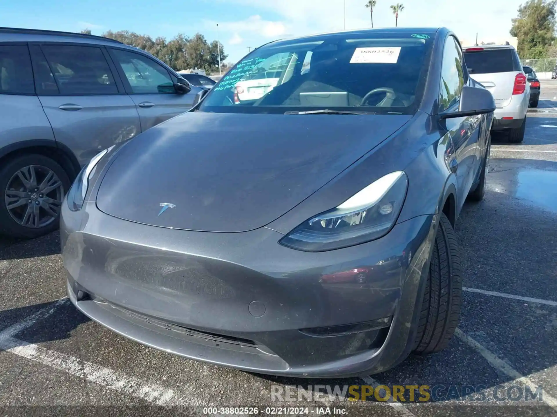 12 Фотография поврежденного автомобиля 7SAYGAEE9PF635368 TESLA MODEL Y 2023