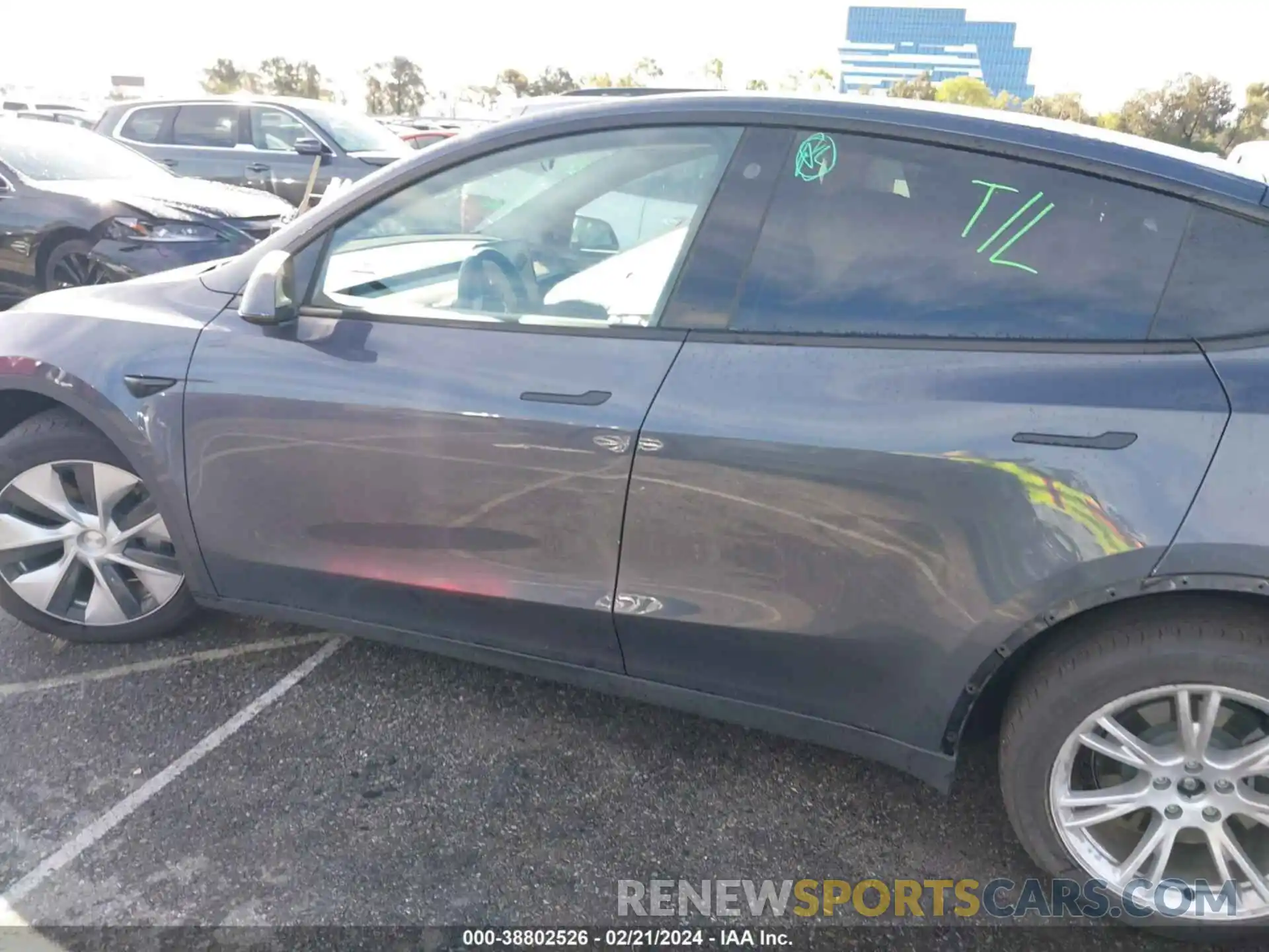 14 Photograph of a damaged car 7SAYGAEE9PF635368 TESLA MODEL Y 2023