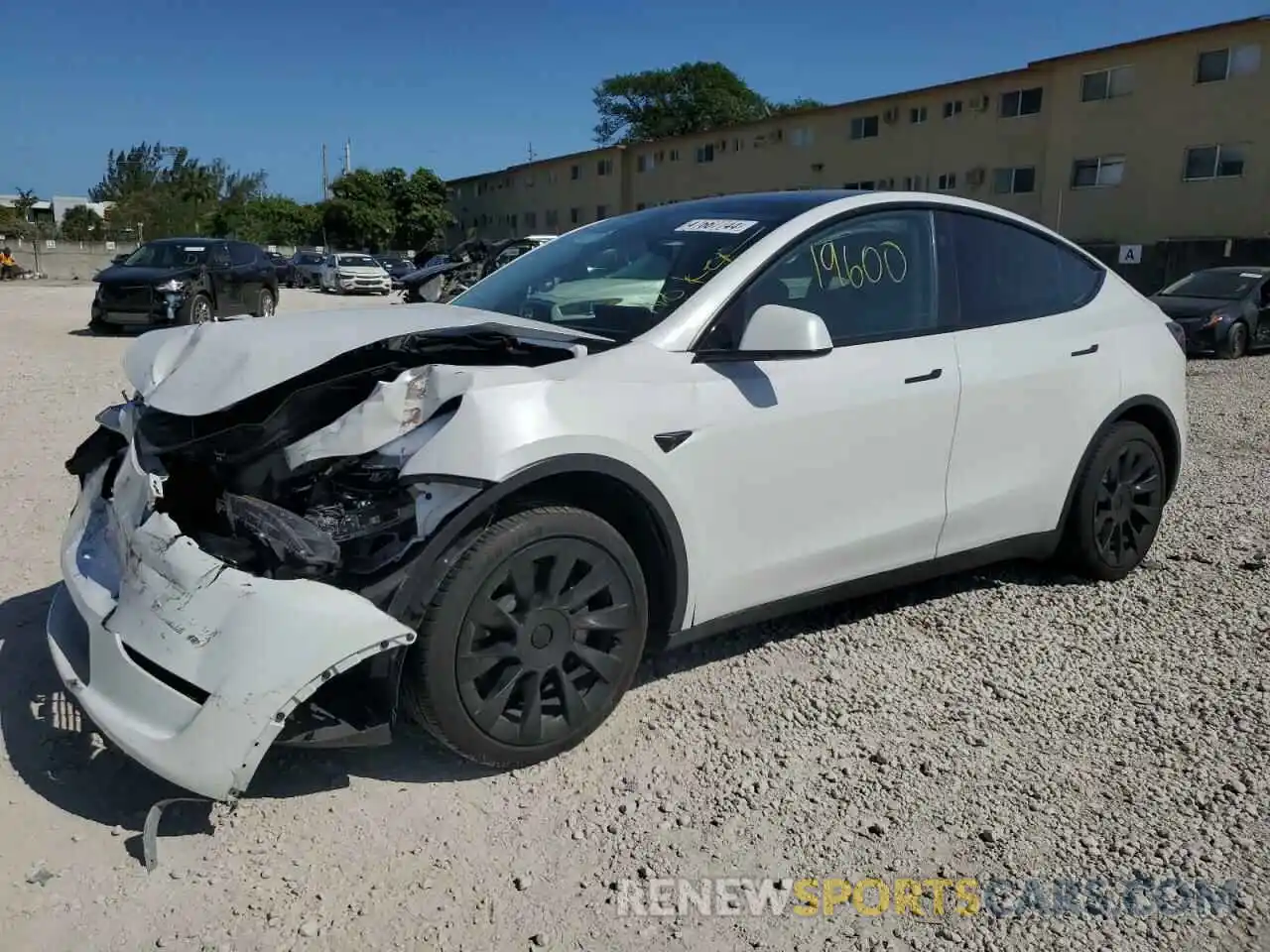 1 Photograph of a damaged car 7SAYGAEE9PF856484 TESLA MODEL Y 2023