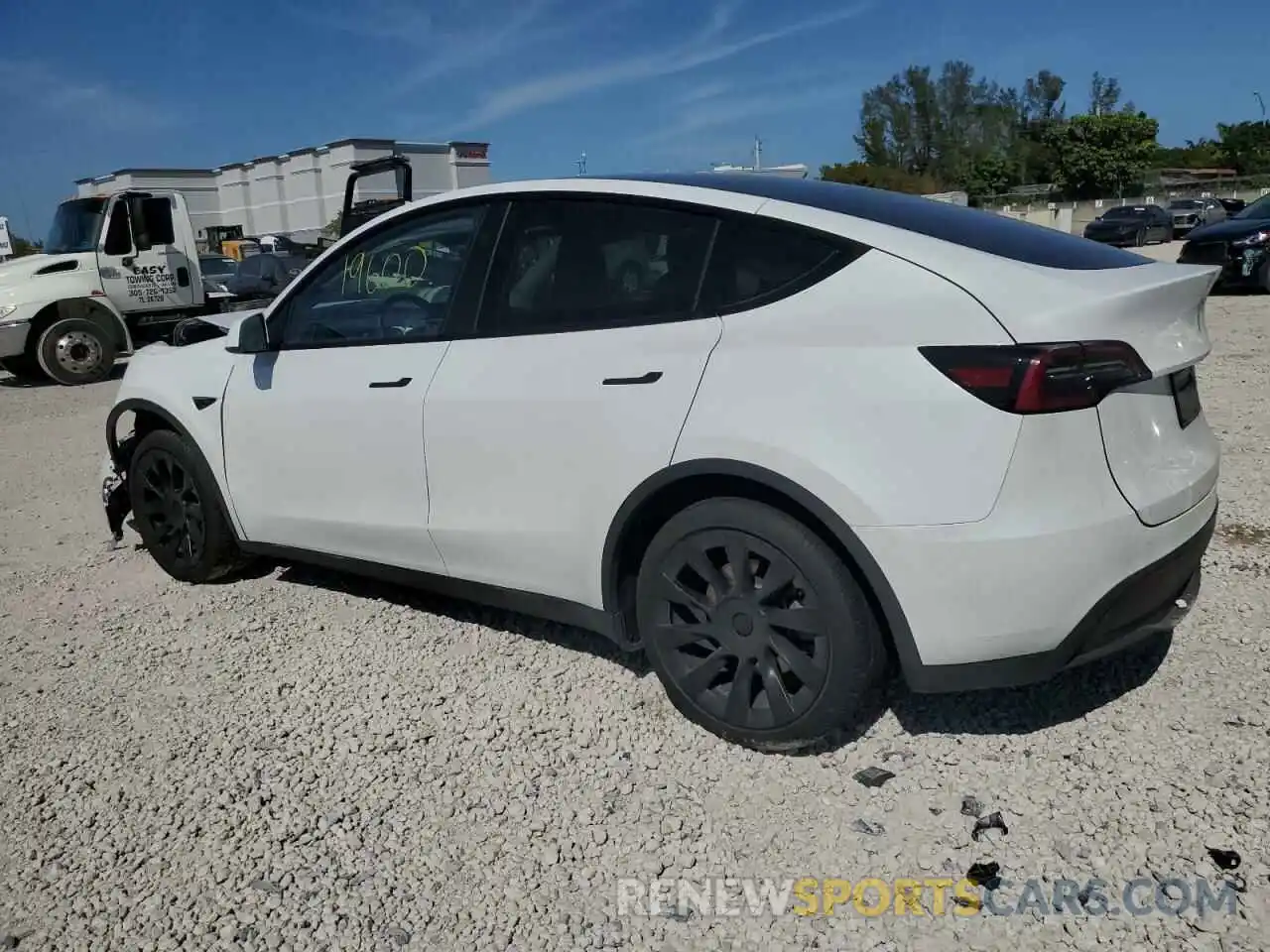 2 Photograph of a damaged car 7SAYGAEE9PF856484 TESLA MODEL Y 2023