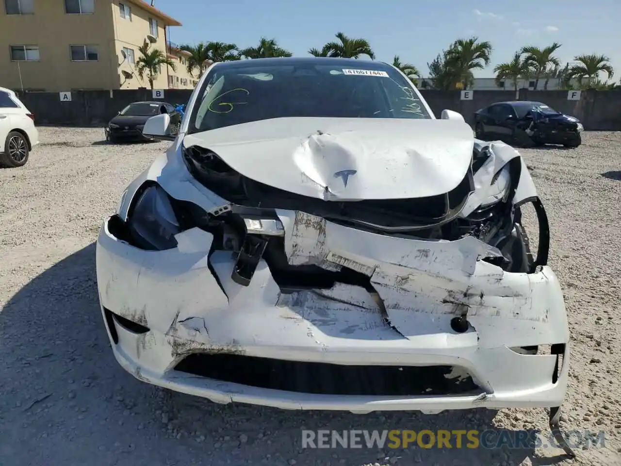 5 Photograph of a damaged car 7SAYGAEE9PF856484 TESLA MODEL Y 2023