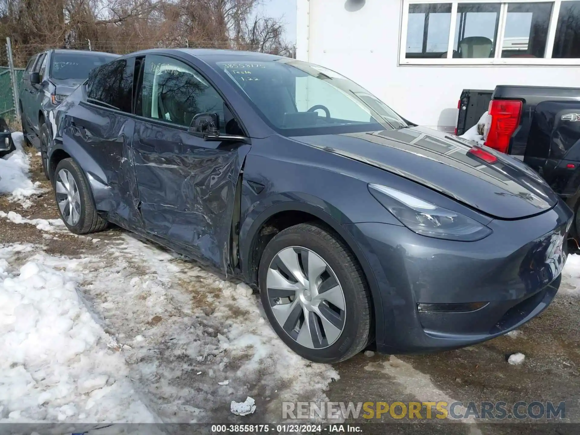 1 Photograph of a damaged car 7SAYGDEE0PA194213 TESLA MODEL Y 2023