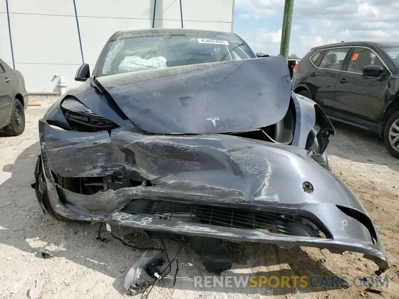 5 Фотография поврежденного автомобиля 7SAYGDEE0PA201743 TESLA MODEL Y 2023