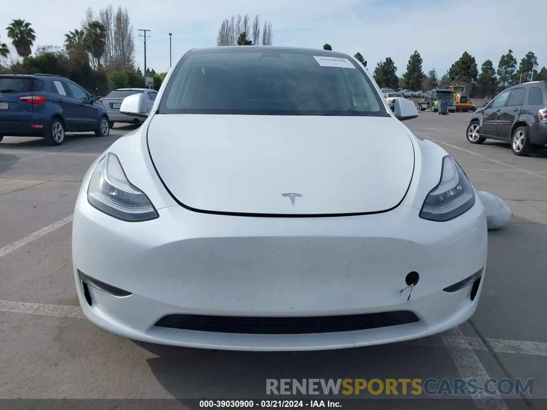 13 Photograph of a damaged car 7SAYGDEE0PF588698 TESLA MODEL Y 2023