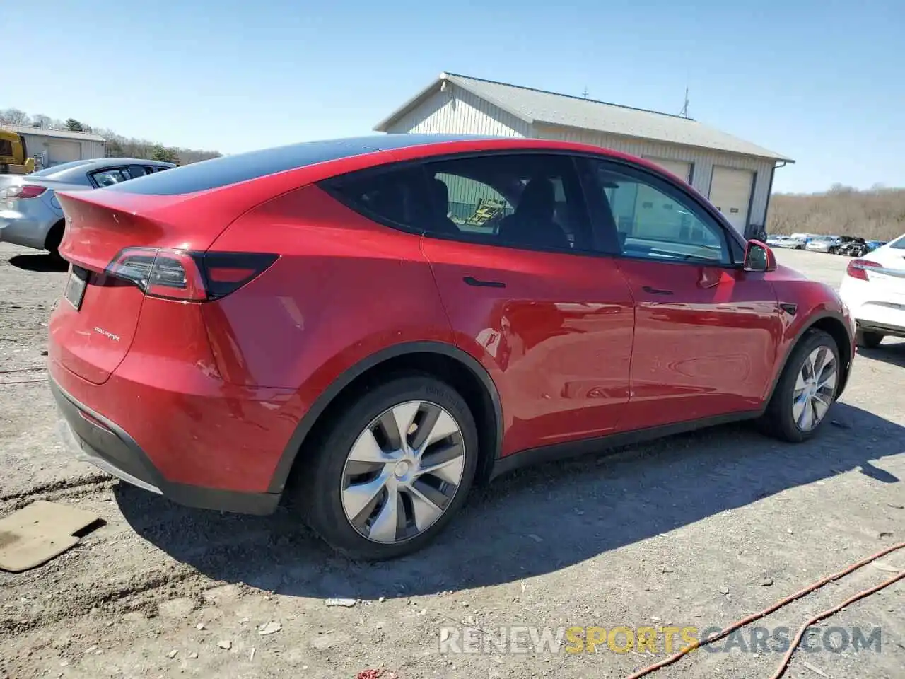 3 Photograph of a damaged car 7SAYGDEE1PA028931 TESLA MODEL Y 2023