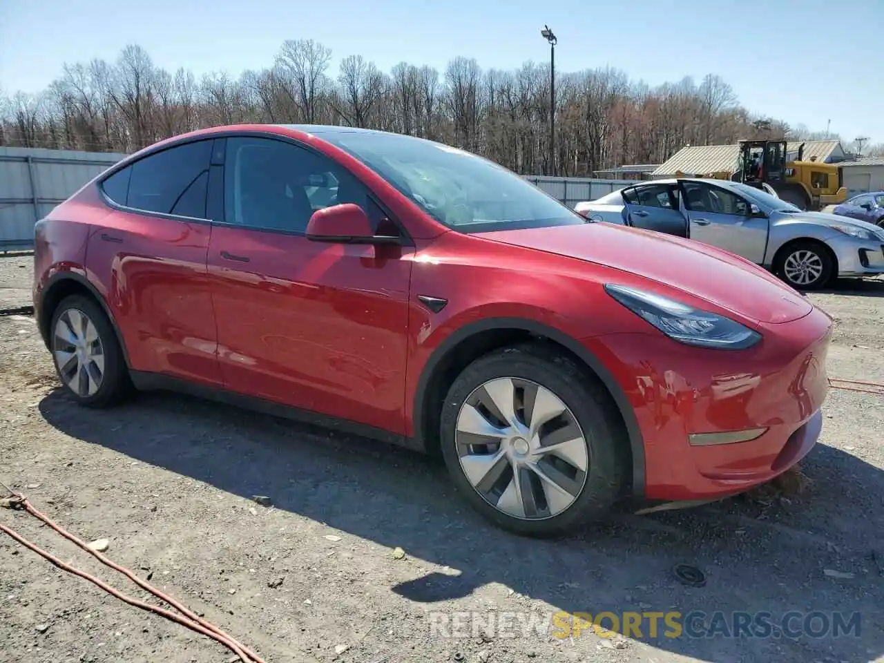 4 Фотография поврежденного автомобиля 7SAYGDEE1PA028931 TESLA MODEL Y 2023