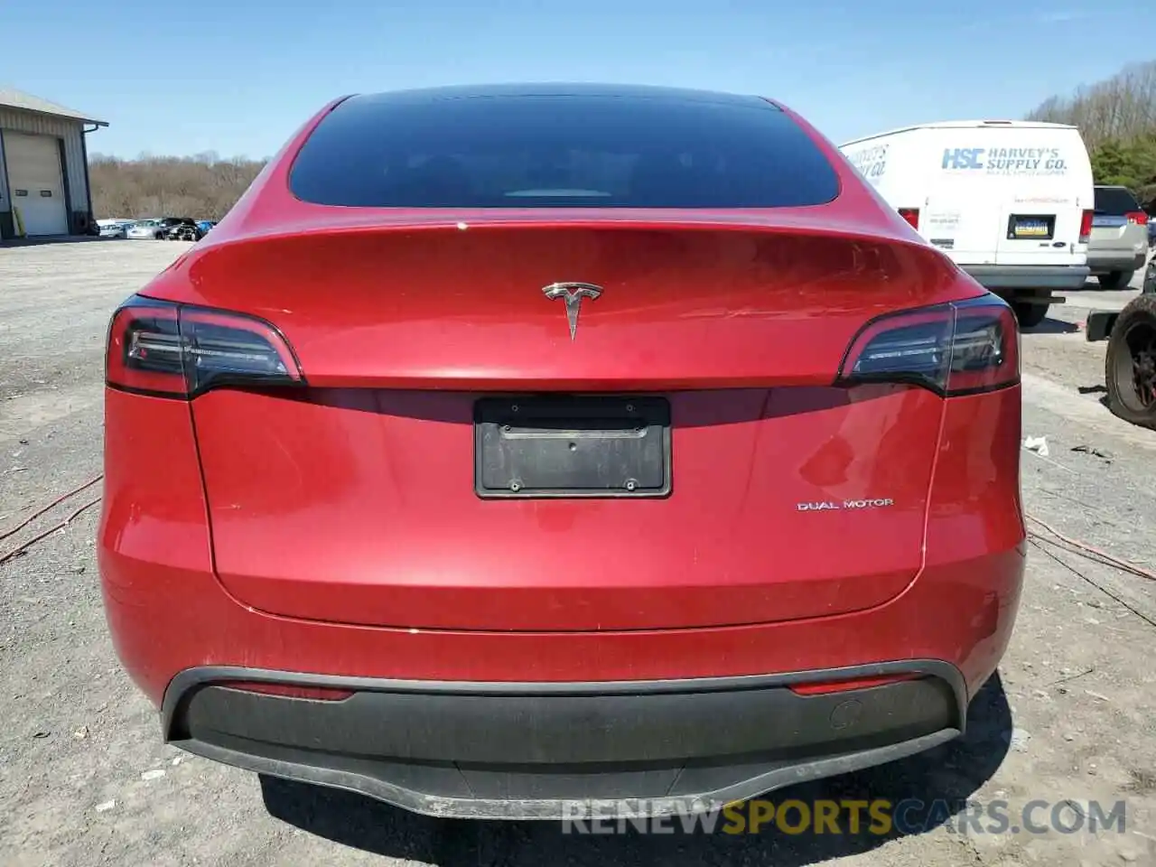 6 Photograph of a damaged car 7SAYGDEE1PA028931 TESLA MODEL Y 2023