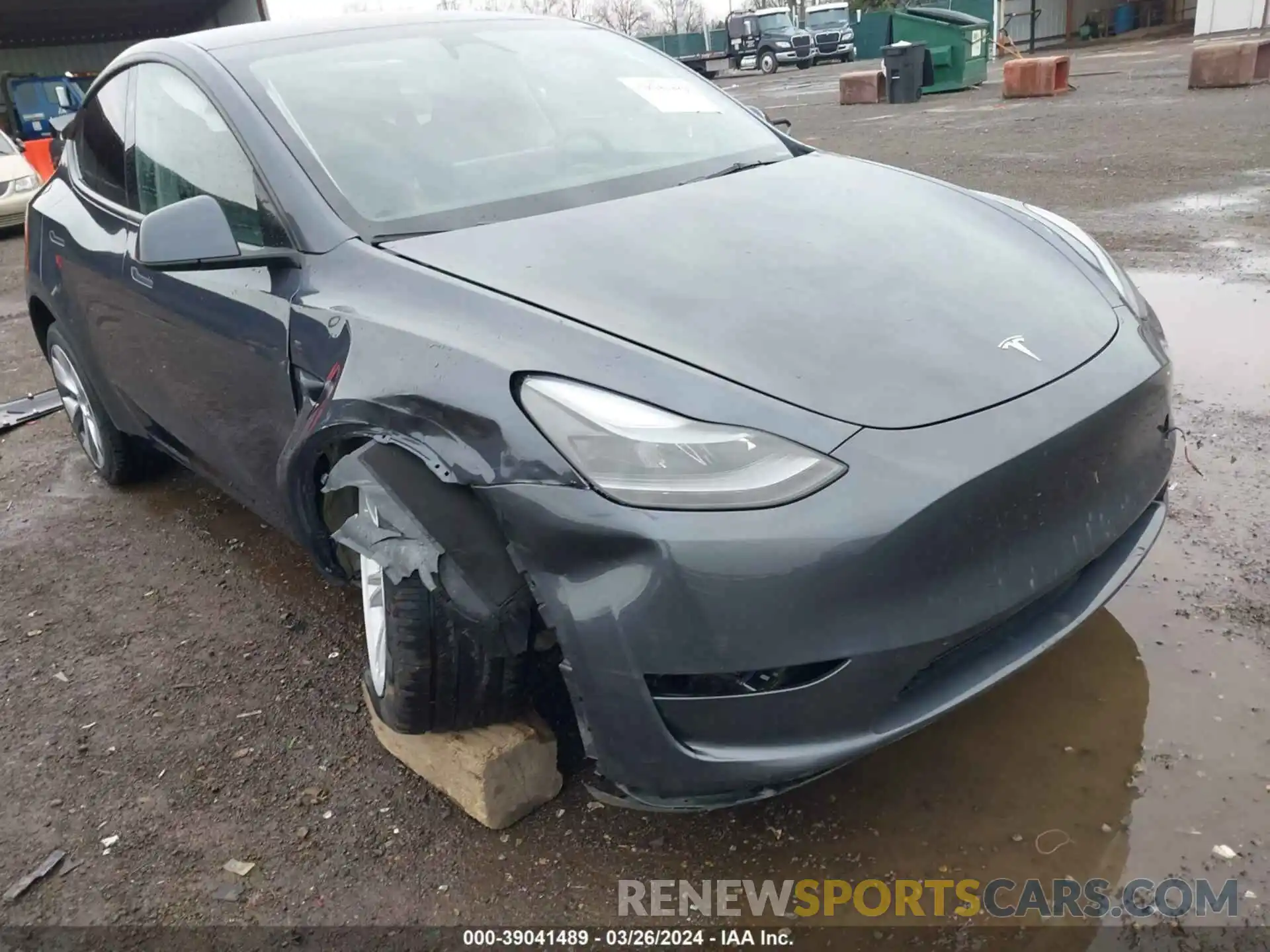 24 Фотография поврежденного автомобиля 7SAYGDEE1PA188419 TESLA MODEL Y 2023