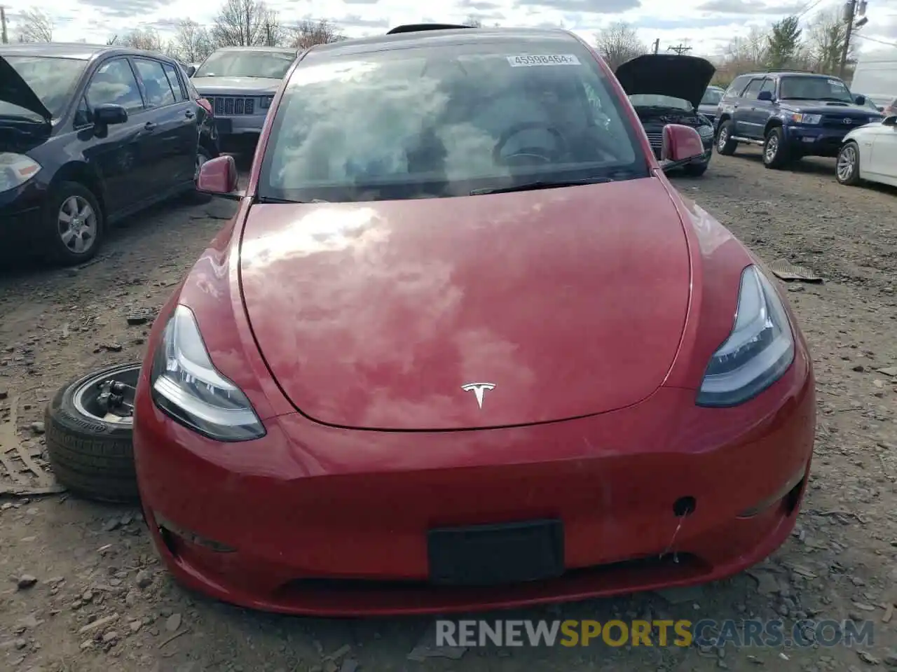 5 Photograph of a damaged car 7SAYGDEE1PF609039 TESLA MODEL Y 2023