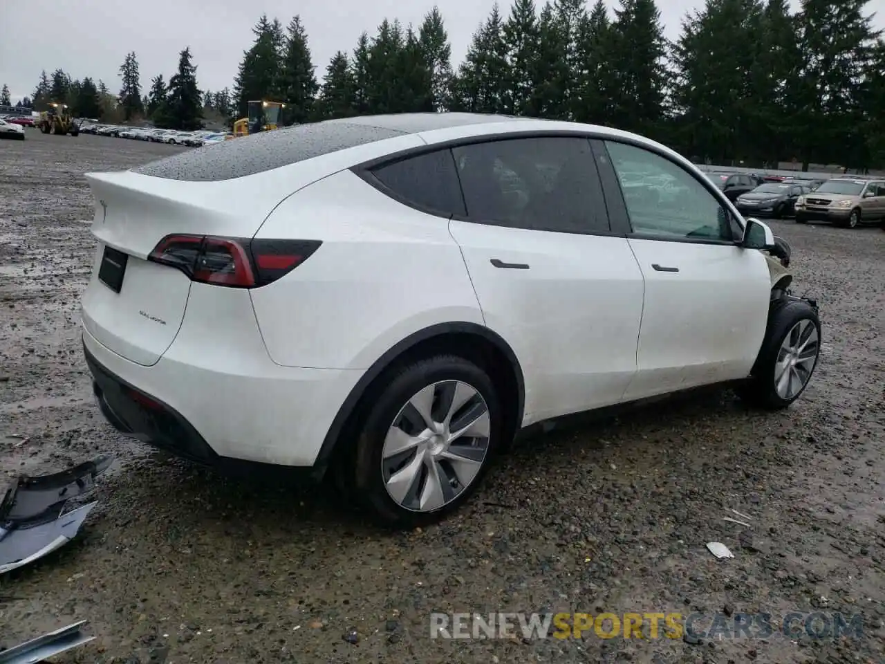 3 Photograph of a damaged car 7SAYGDEE1PF627198 TESLA MODEL Y 2023