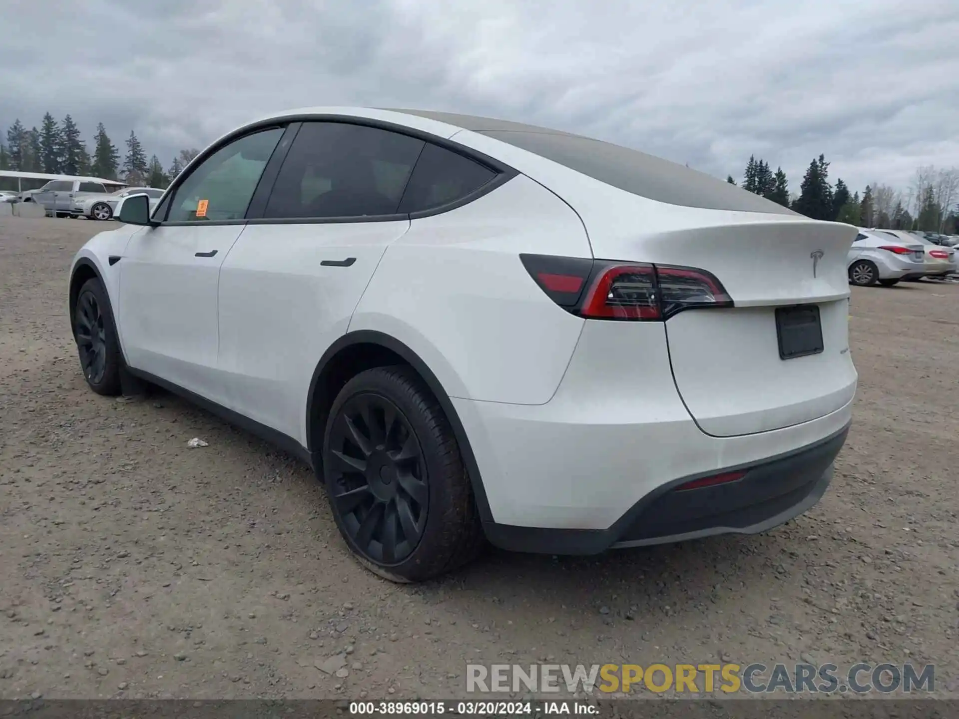 3 Photograph of a damaged car 7SAYGDEE1PF676157 TESLA MODEL Y 2023