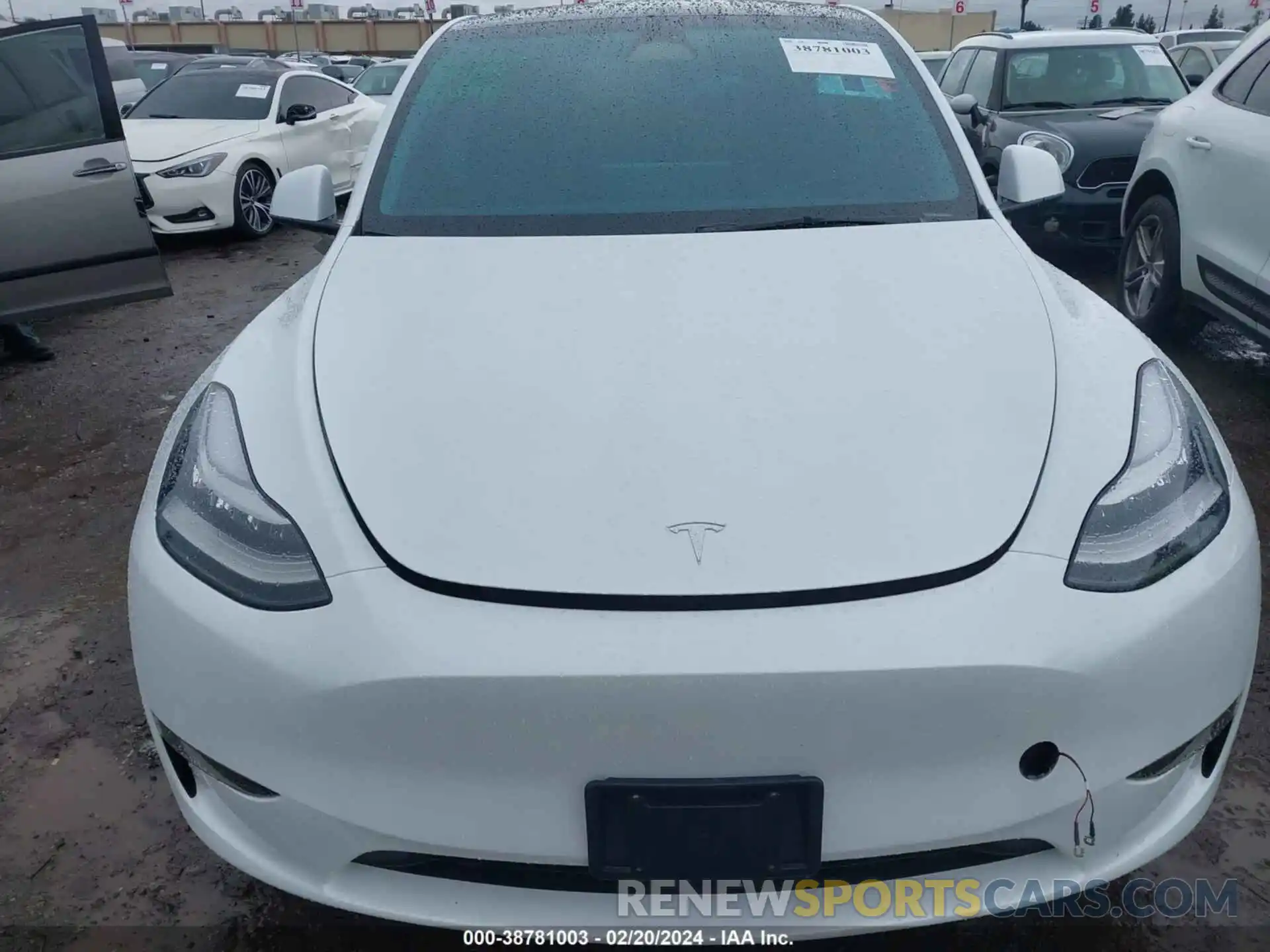 13 Фотография поврежденного автомобиля 7SAYGDEE2PA023463 TESLA MODEL Y 2023