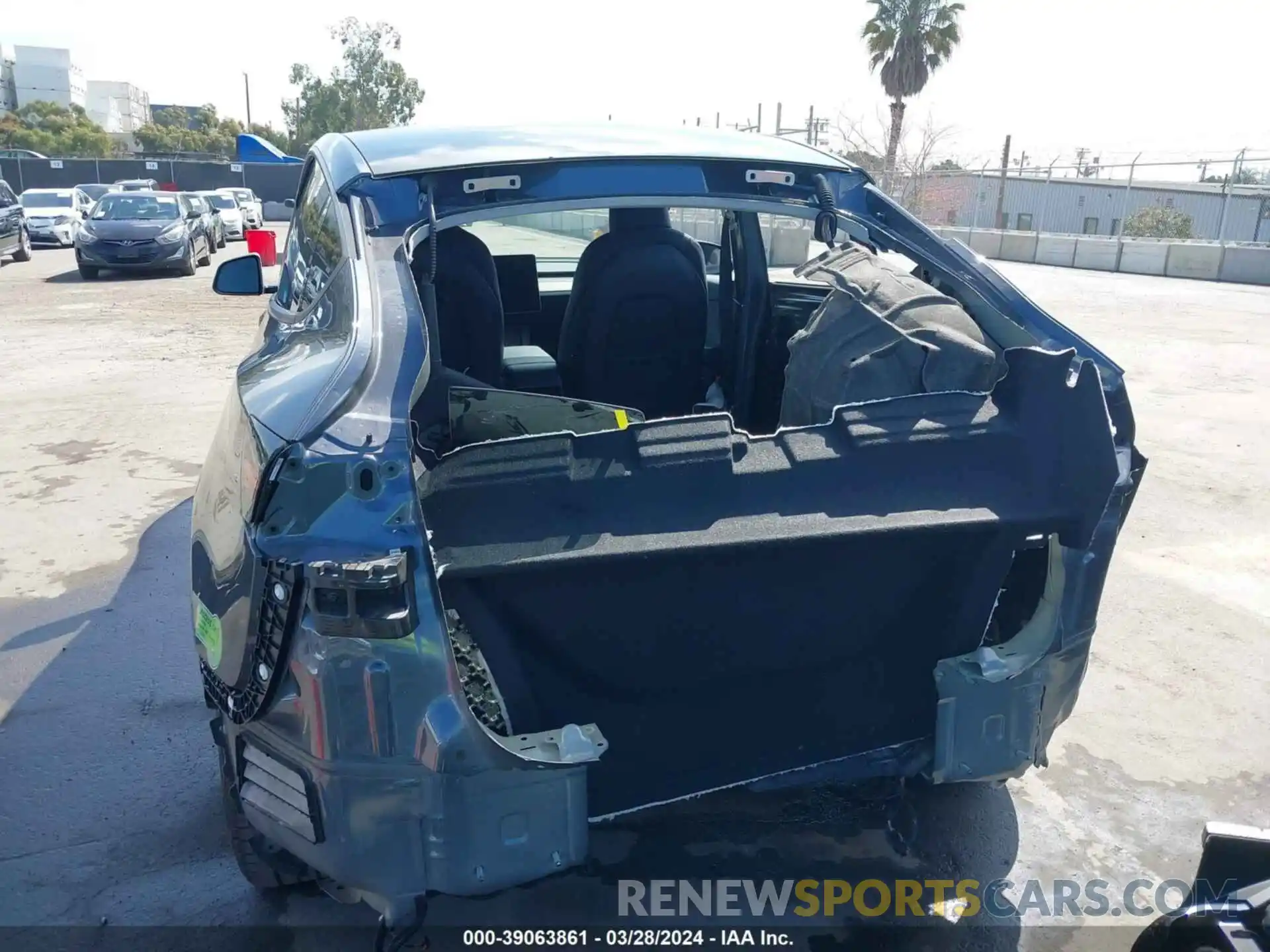 6 Photograph of a damaged car 7SAYGDEE2PA030414 TESLA MODEL Y 2023