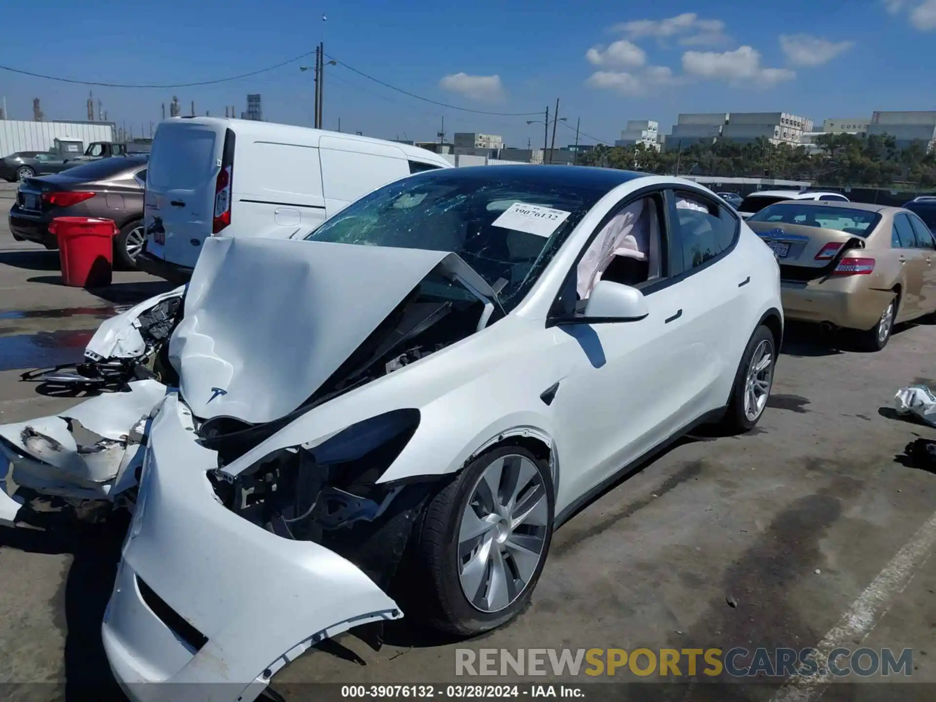 2 Photograph of a damaged car 7SAYGDEE2PA037749 TESLA MODEL Y 2023