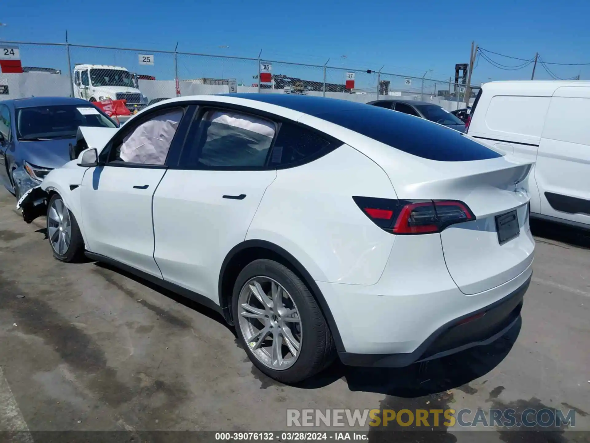 3 Photograph of a damaged car 7SAYGDEE2PA037749 TESLA MODEL Y 2023