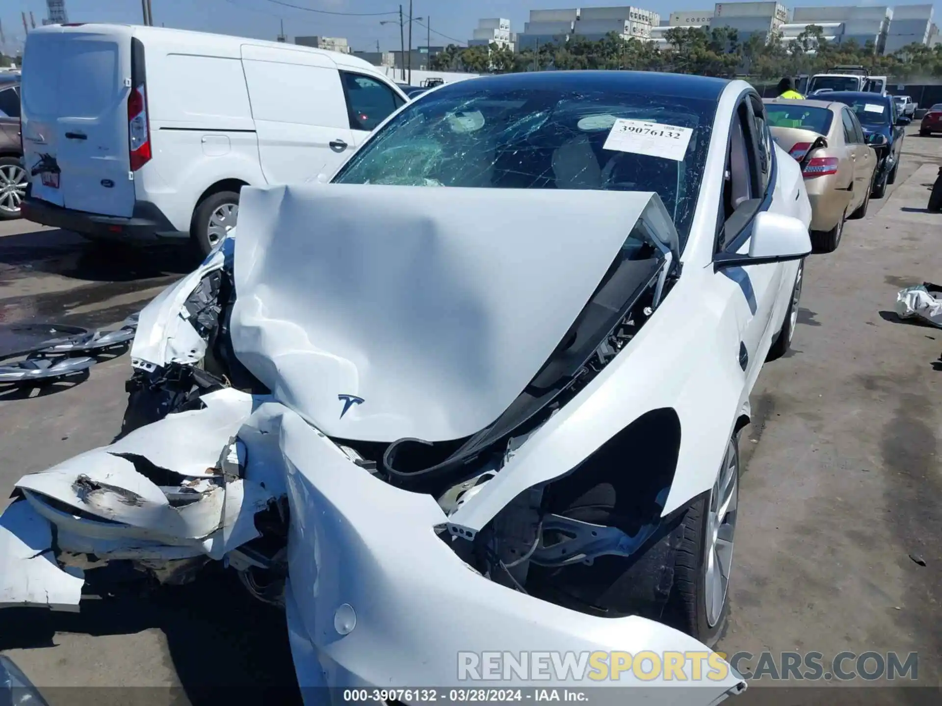 6 Photograph of a damaged car 7SAYGDEE2PA037749 TESLA MODEL Y 2023