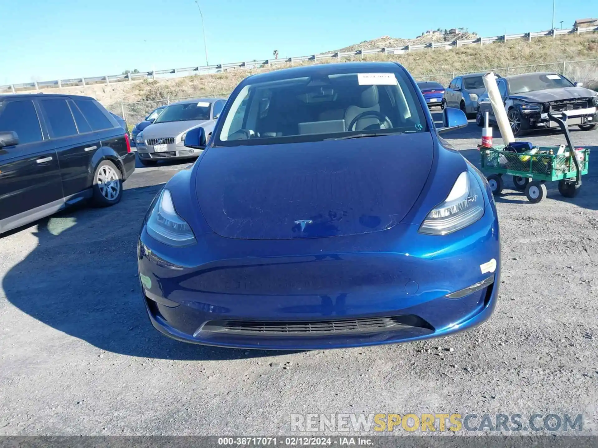 12 Photograph of a damaged car 7SAYGDEE2PA126172 TESLA MODEL Y 2023