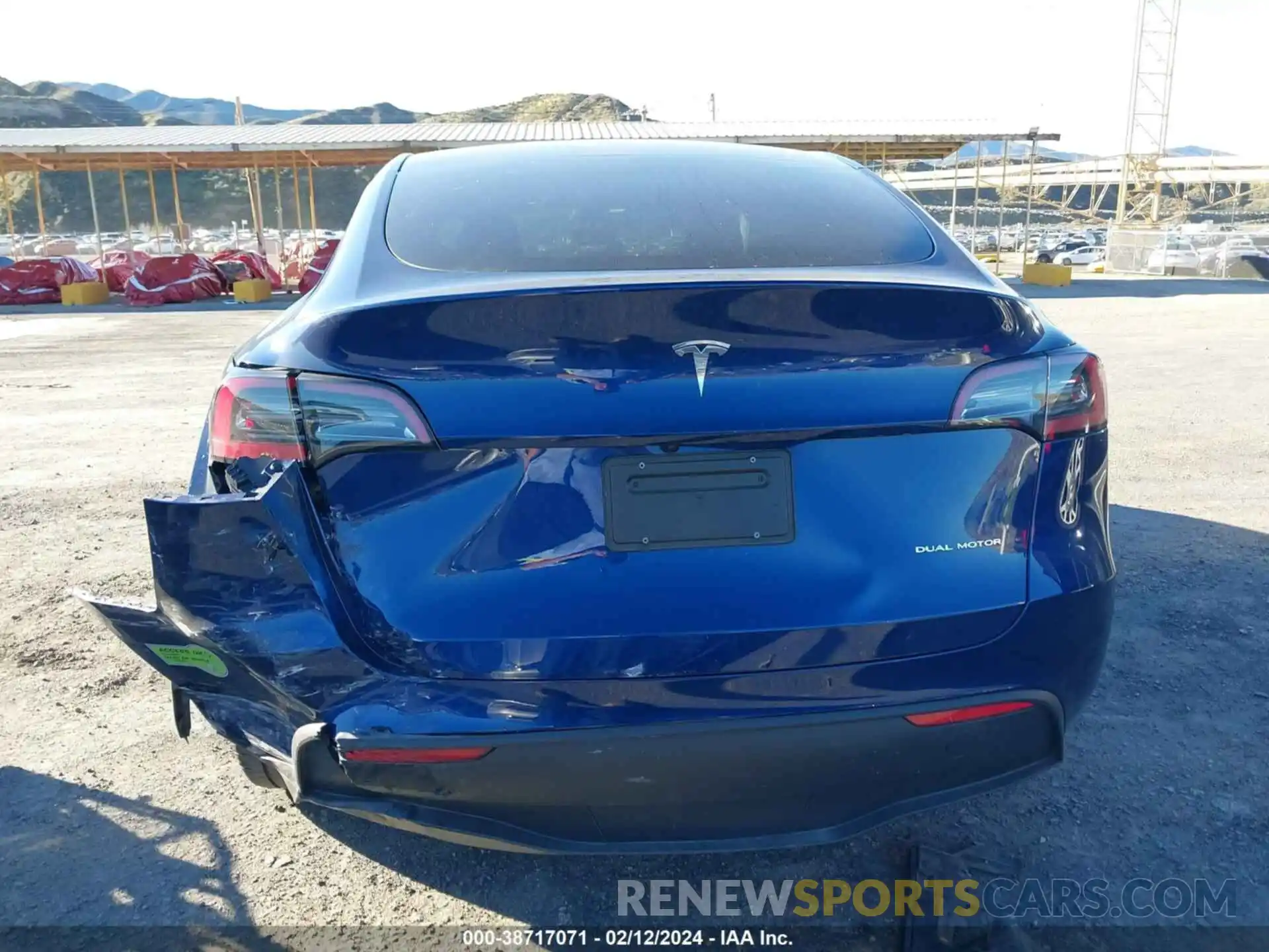 16 Photograph of a damaged car 7SAYGDEE2PA126172 TESLA MODEL Y 2023