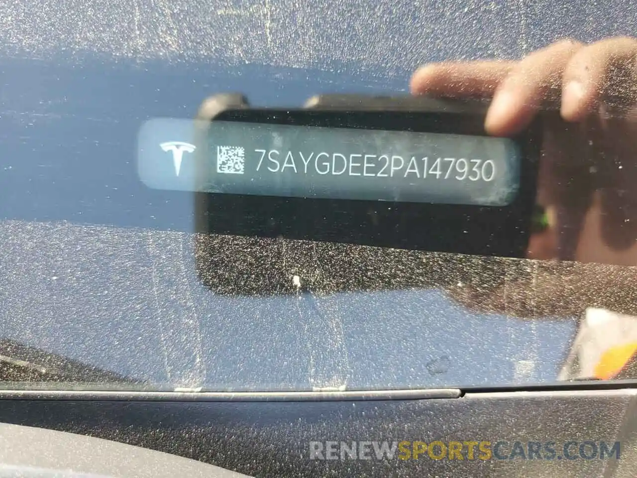 12 Photograph of a damaged car 7SAYGDEE2PA147930 TESLA MODEL Y 2023