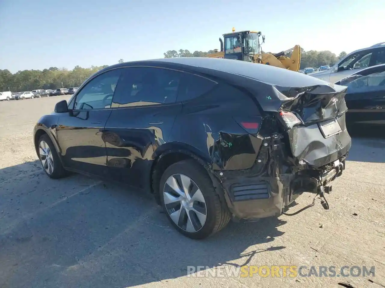 2 Photograph of a damaged car 7SAYGDEE2PA147930 TESLA MODEL Y 2023