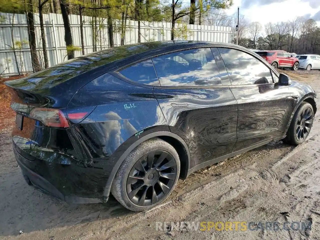 3 Фотография поврежденного автомобиля 7SAYGDEE2PA155056 TESLA MODEL Y 2023