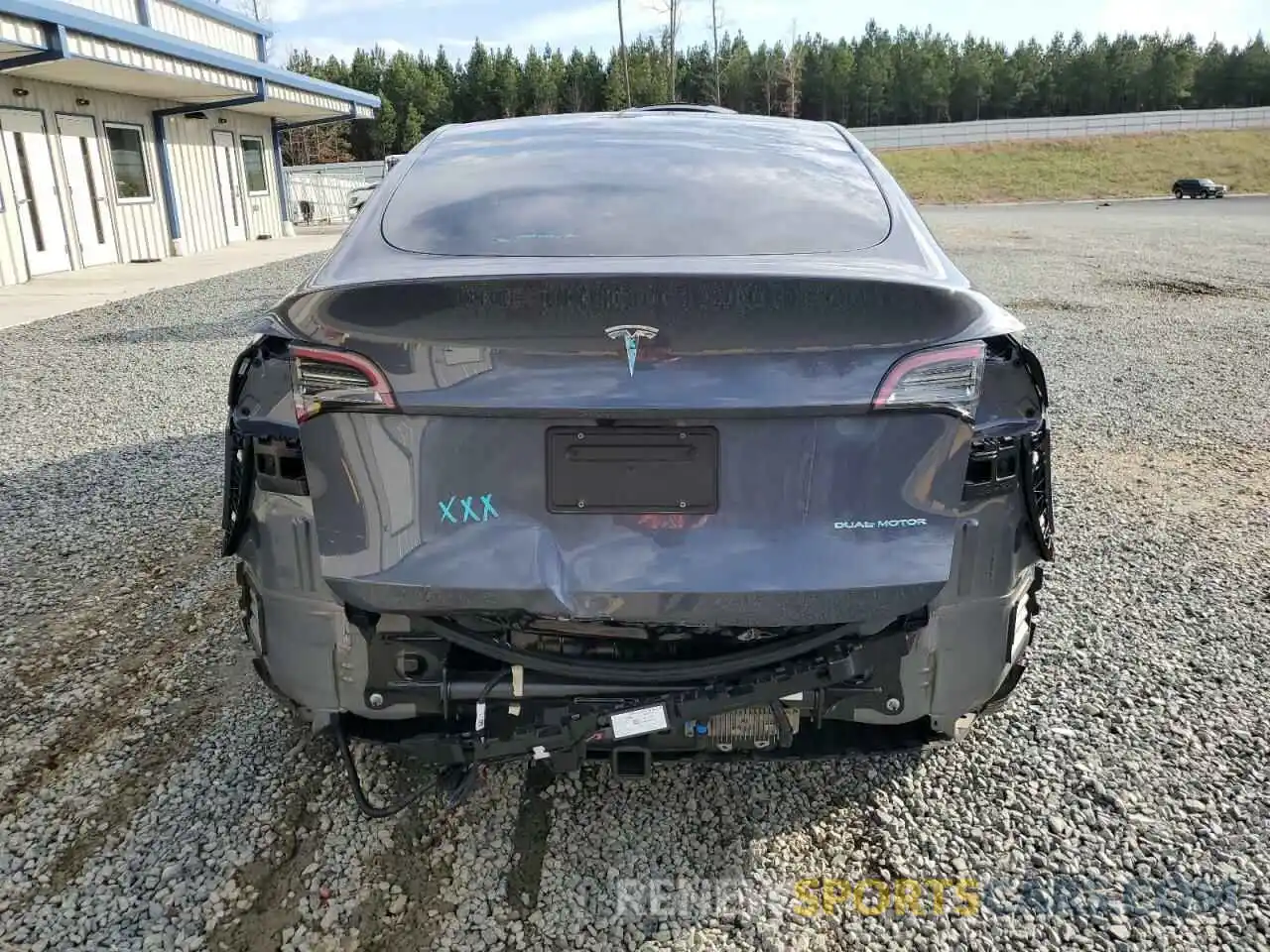 6 Photograph of a damaged car 7SAYGDEE2PA163013 TESLA MODEL Y 2023