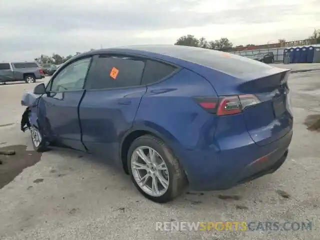 2 Фотография поврежденного автомобиля 7SAYGDEE2PA175923 TESLA MODEL Y 2023