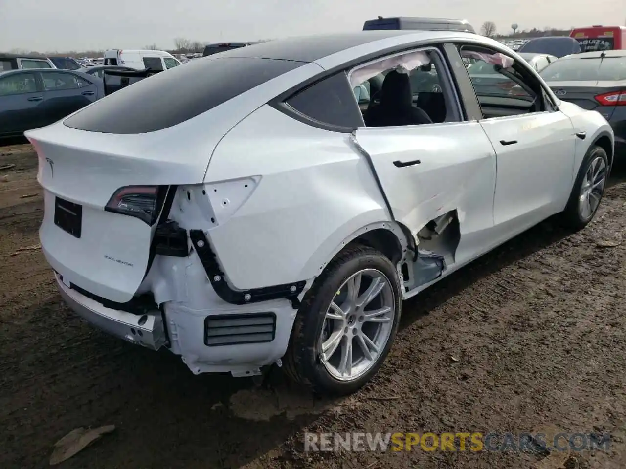 3 Photograph of a damaged car 7SAYGDEE2PA179518 TESLA MODEL Y 2023