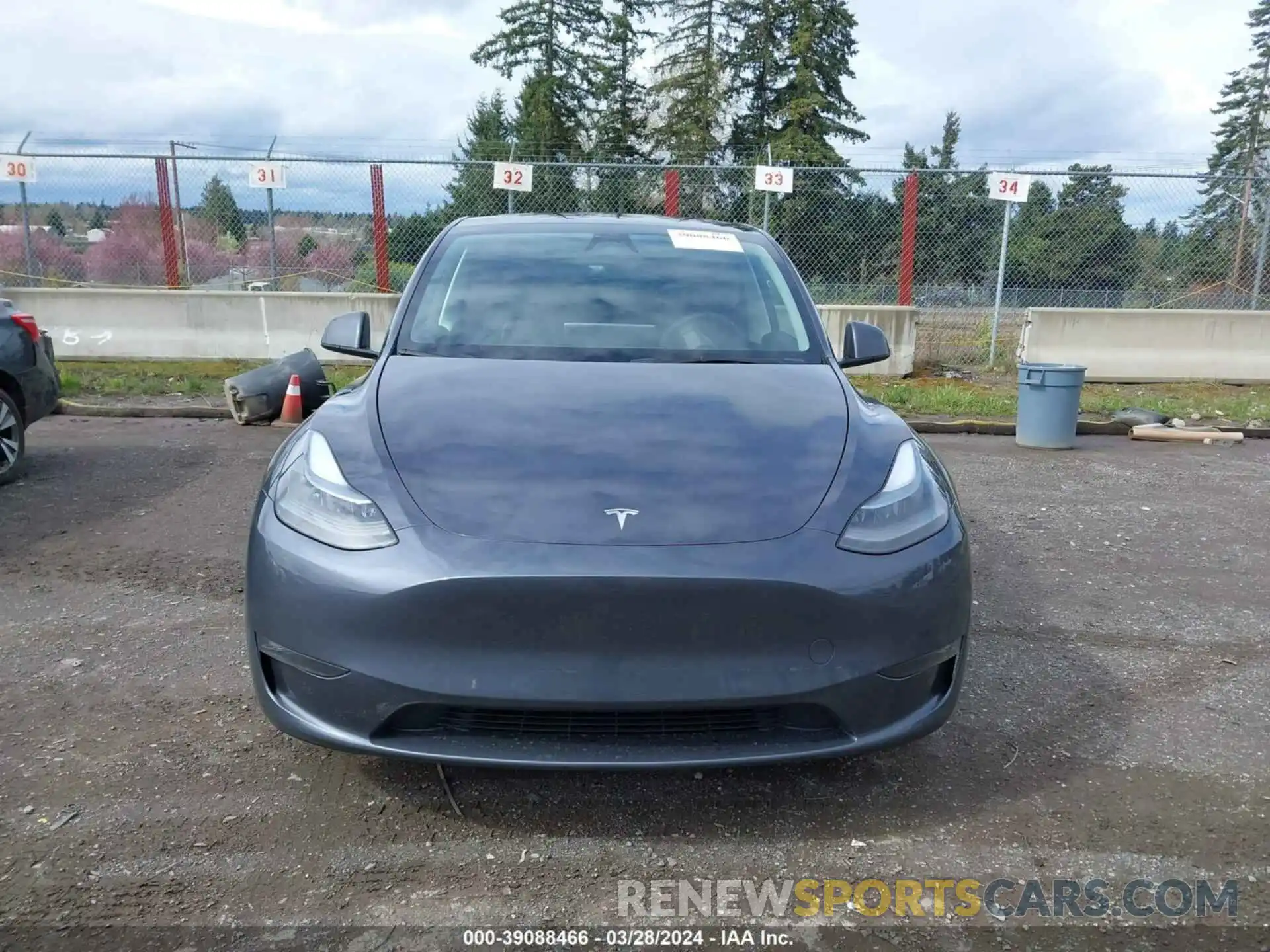 12 Photograph of a damaged car 7SAYGDEE2PF980484 TESLA MODEL Y 2023